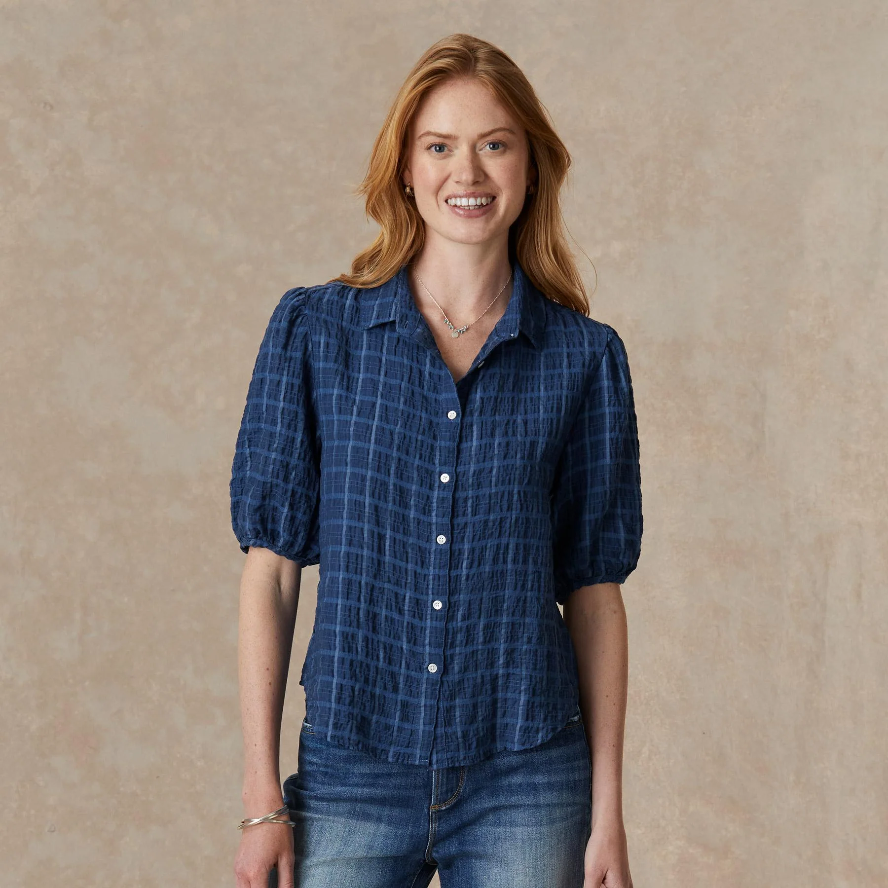 Callie Boyfriend 3/4 Sleeve Shirt