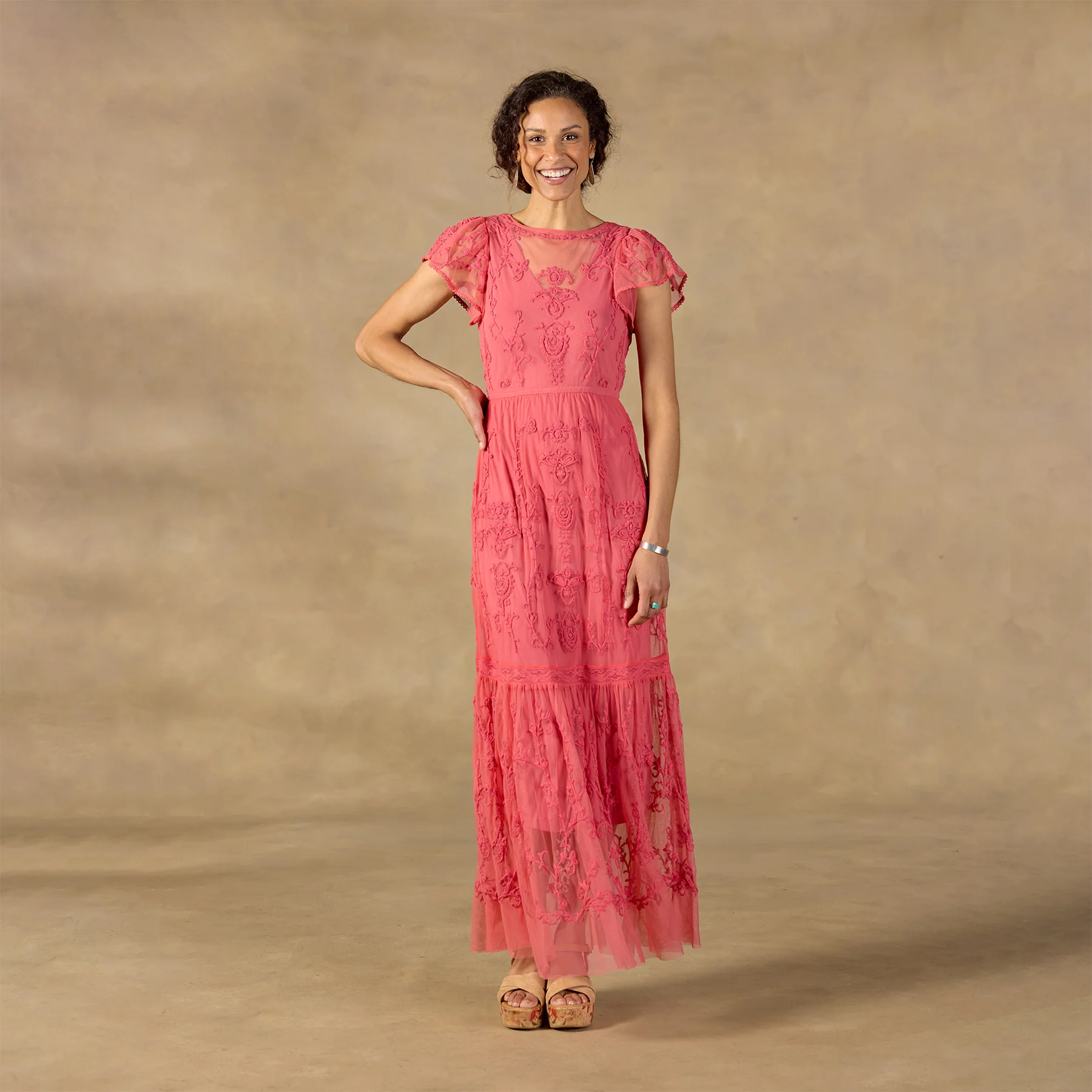 Mayfield Embroidered Dress