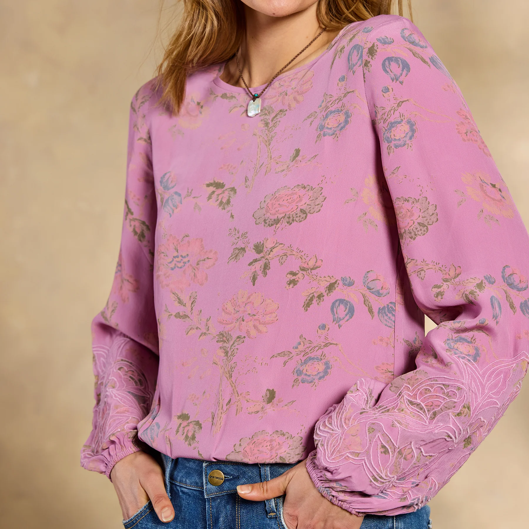 Ernestine Printed Top