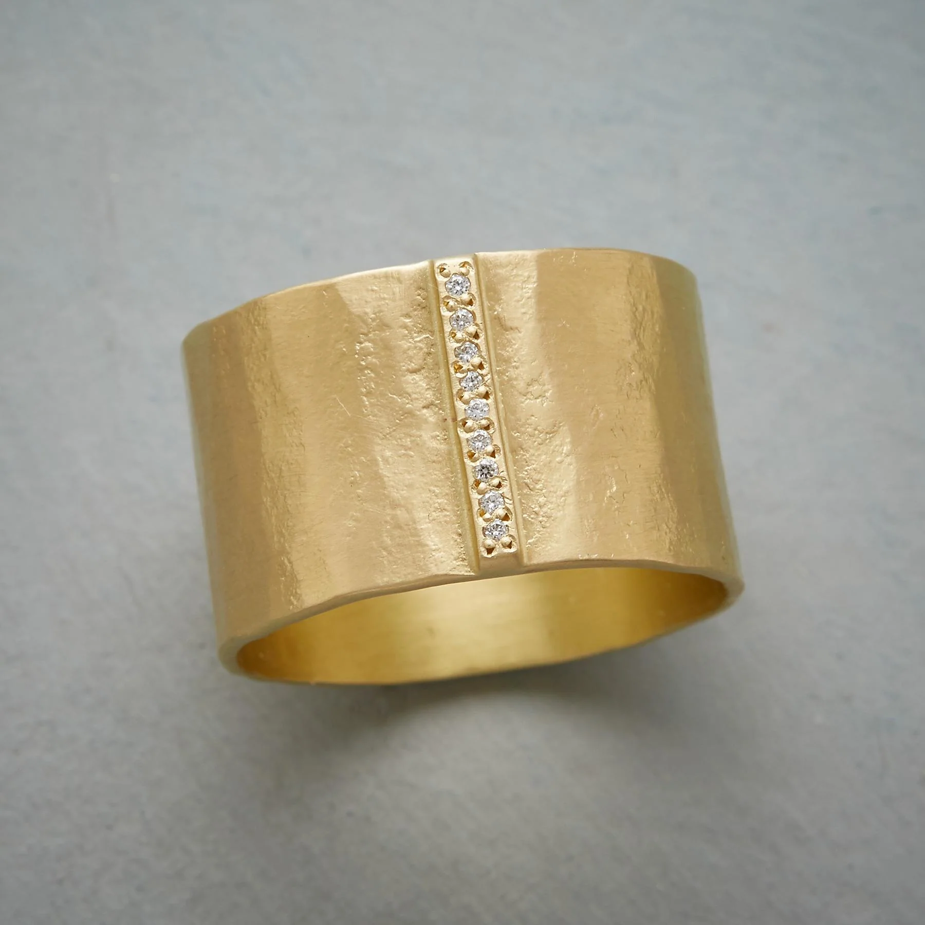 Queue Of Diamonds Ring