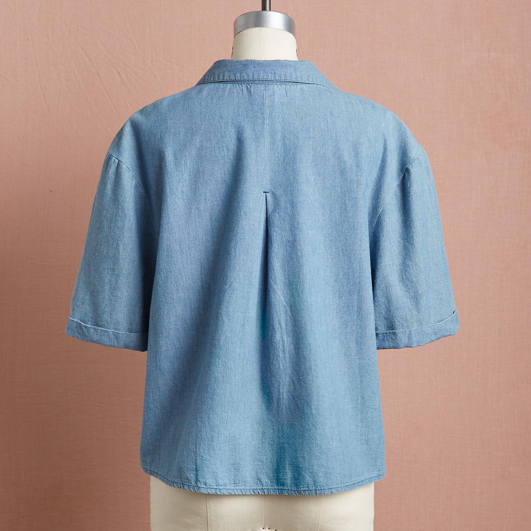 Mara Chambray Camp Shirt
