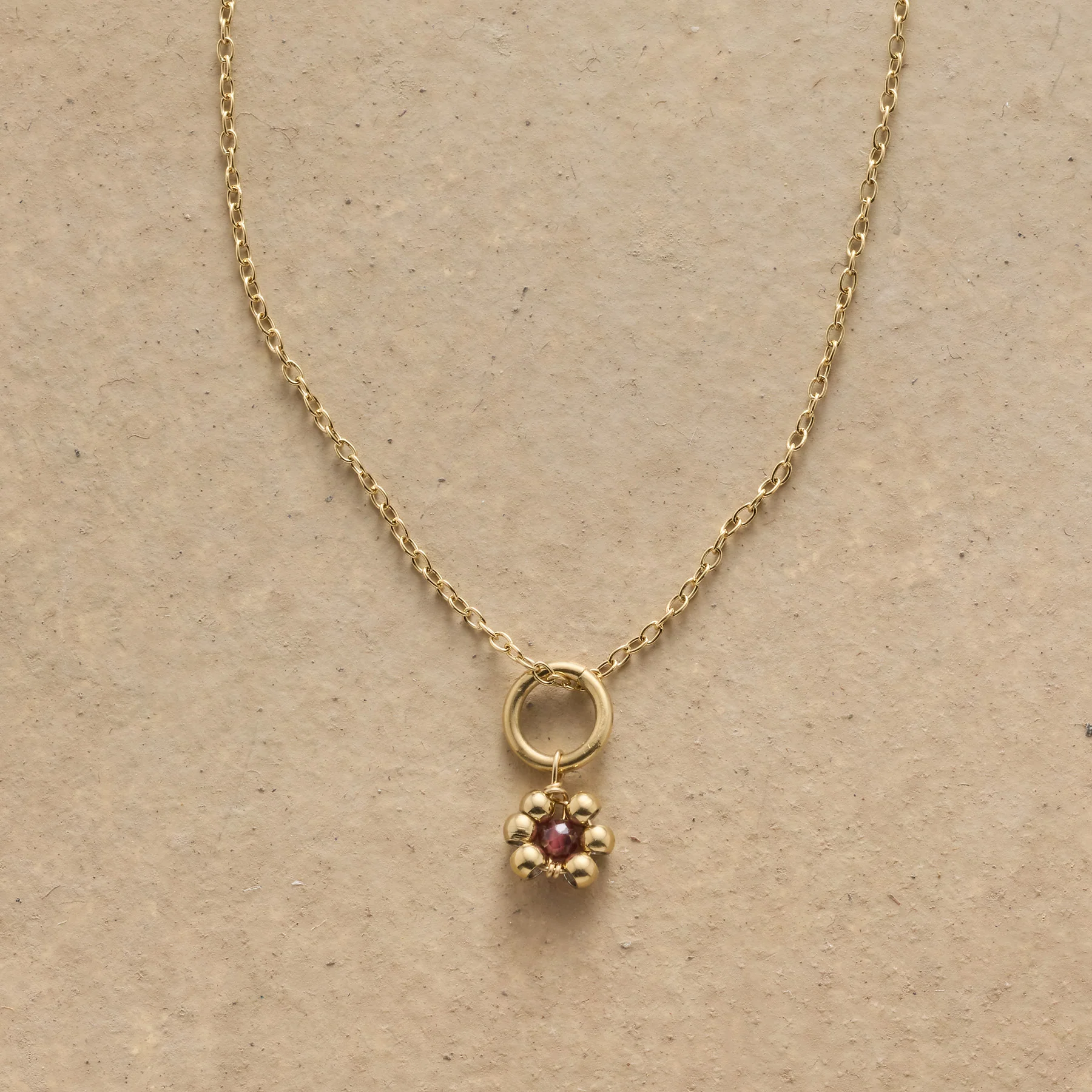 Oleaster Birthstone Charm