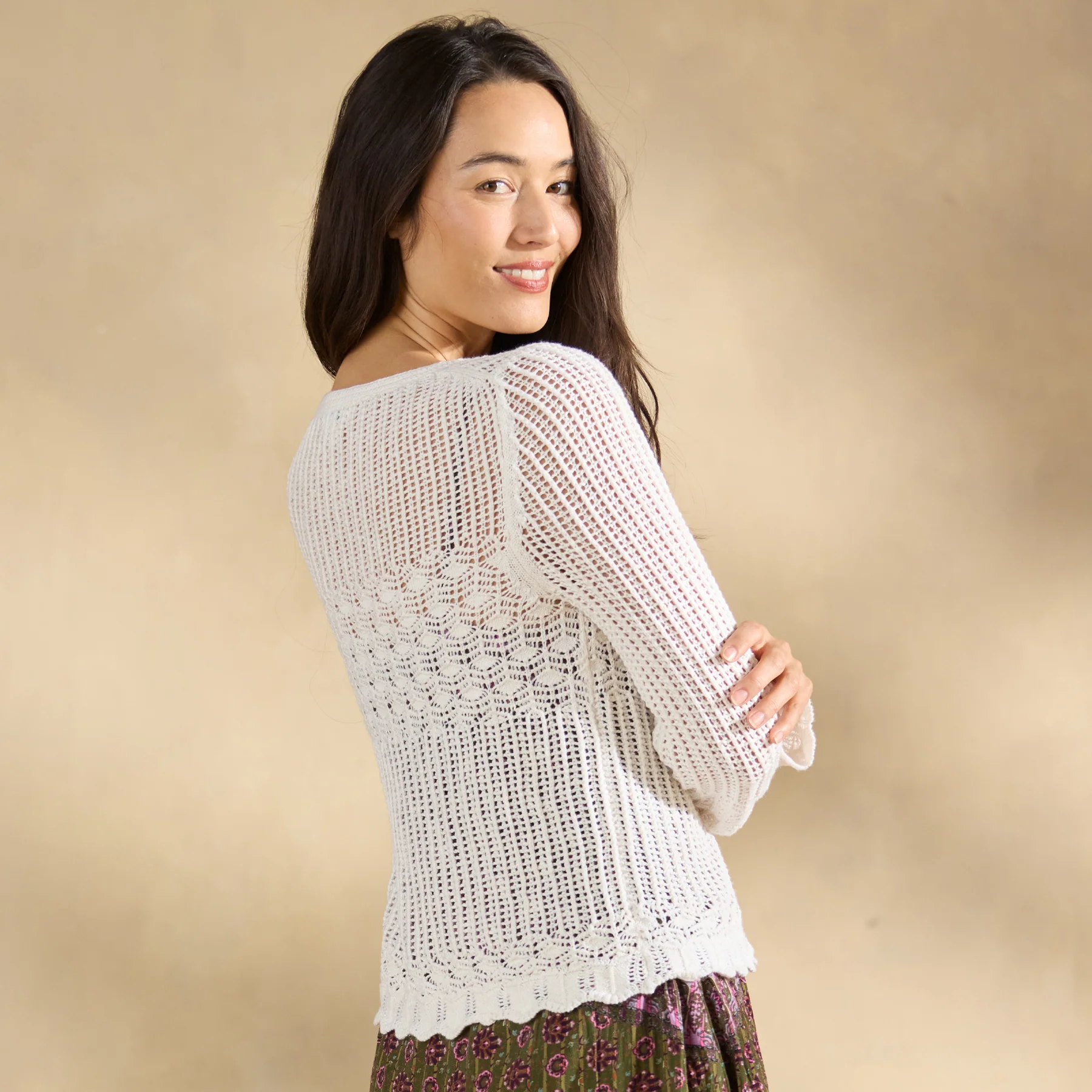 Cassatt Pointelle Cardigan