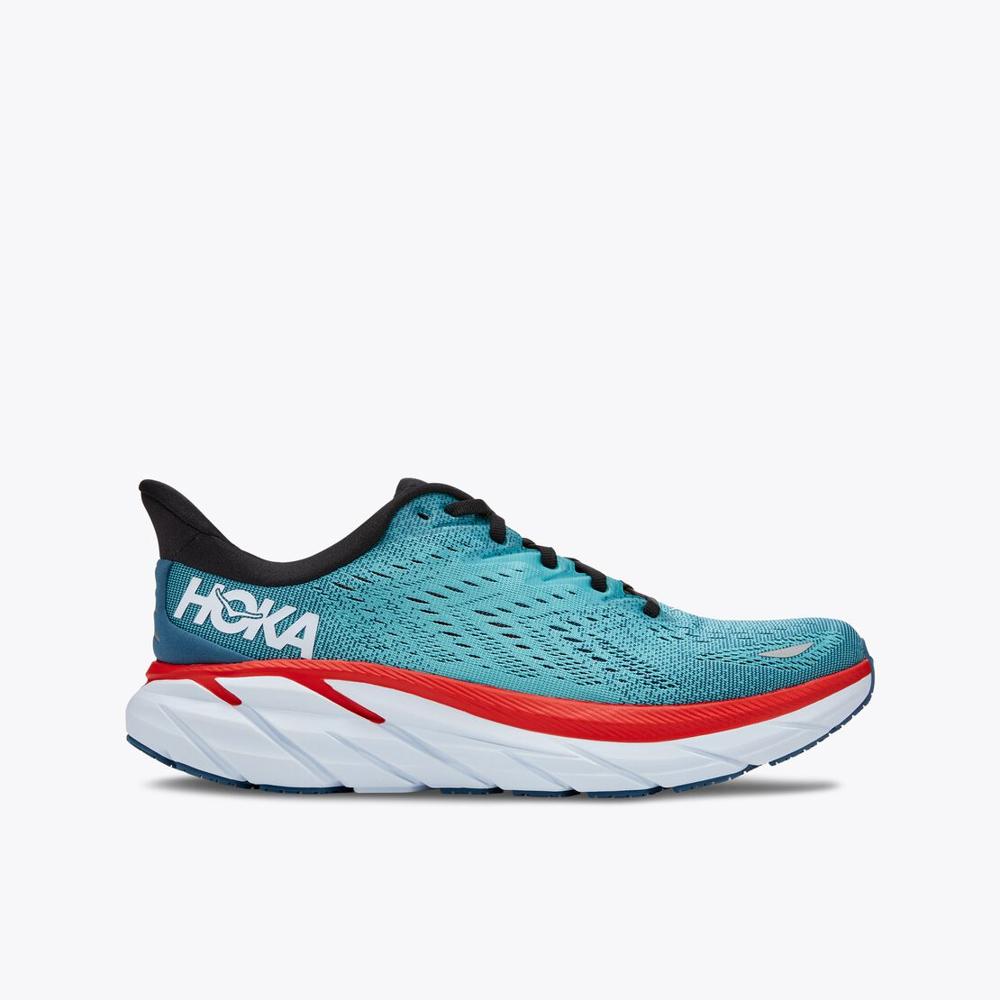 Men's Clifton 8 - Real Teal / Aquarelle