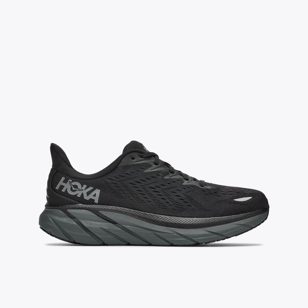 Women's Clifton 8 - Black / Black