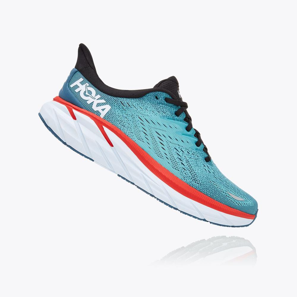 Men's Clifton 8 - Real Teal / Aquarelle