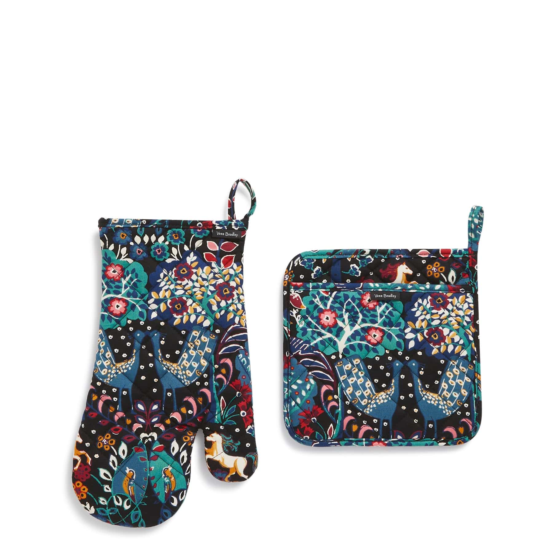 Pot Holder & Oven Mitt Set