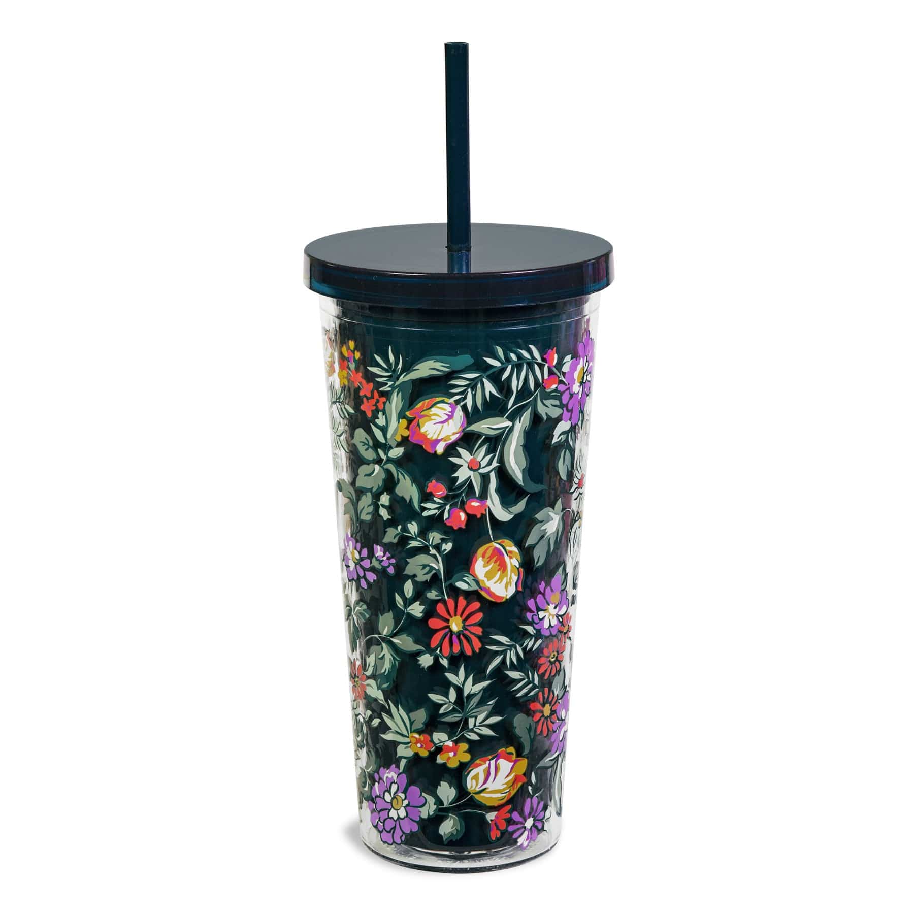 Double Wall Tumbler with Straw