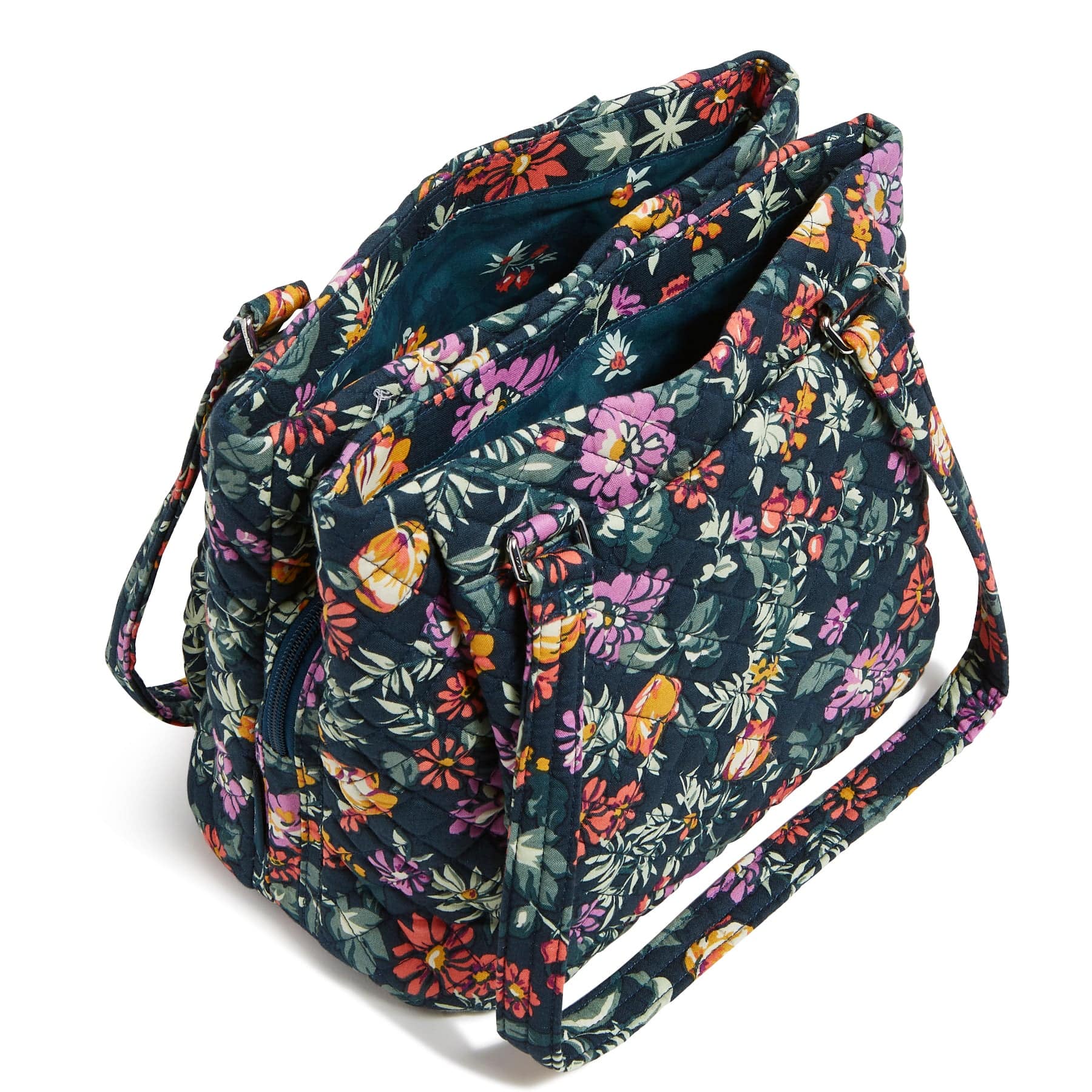 Multi-Compartment Shoulder Bag