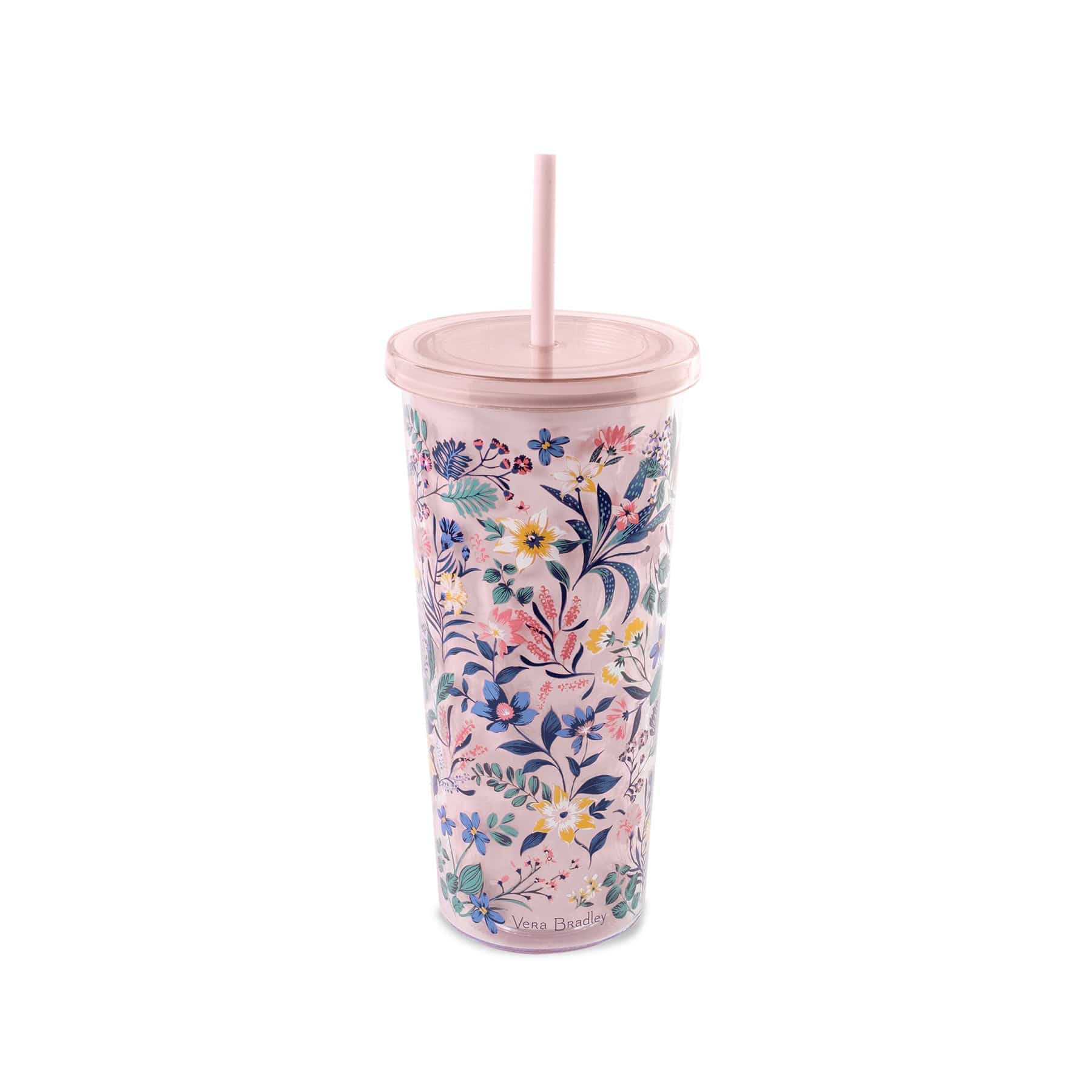 Double Wall Tumbler with Straw