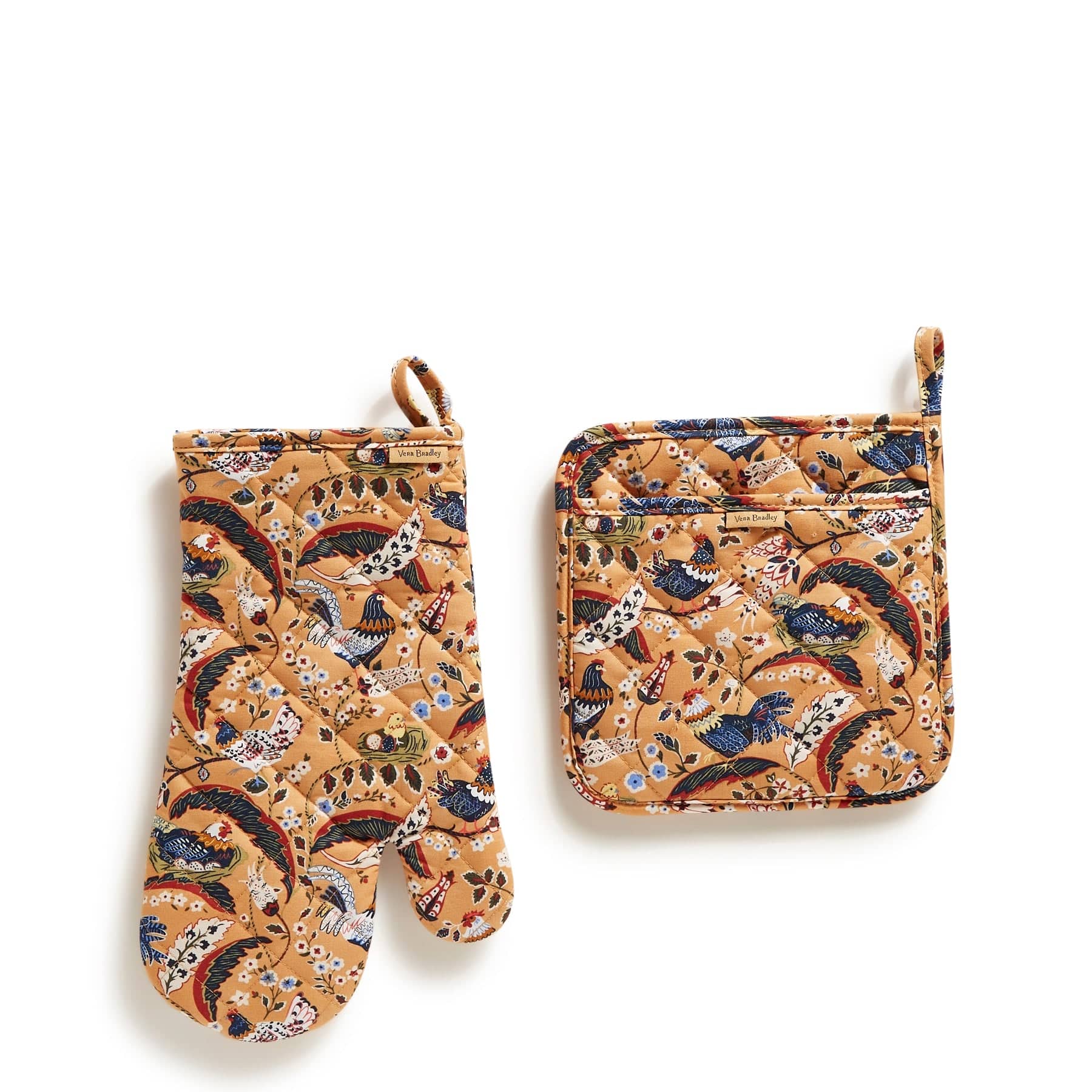 Pot Holder & Oven Mitt Set