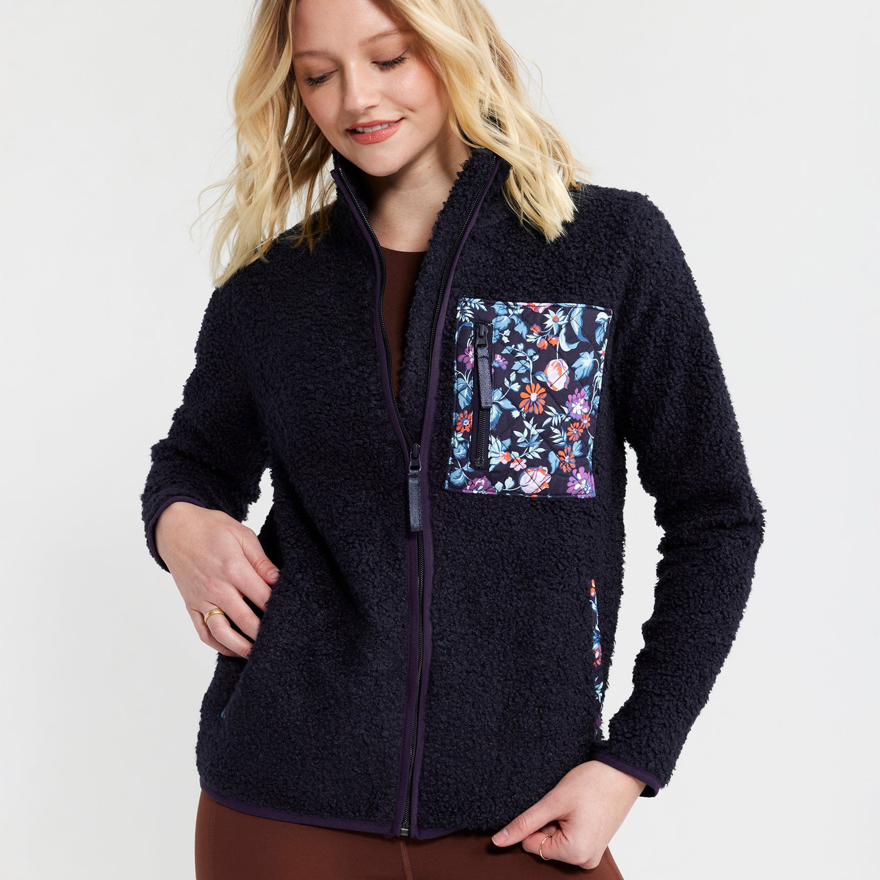 Teddy Fleece Zip-Up