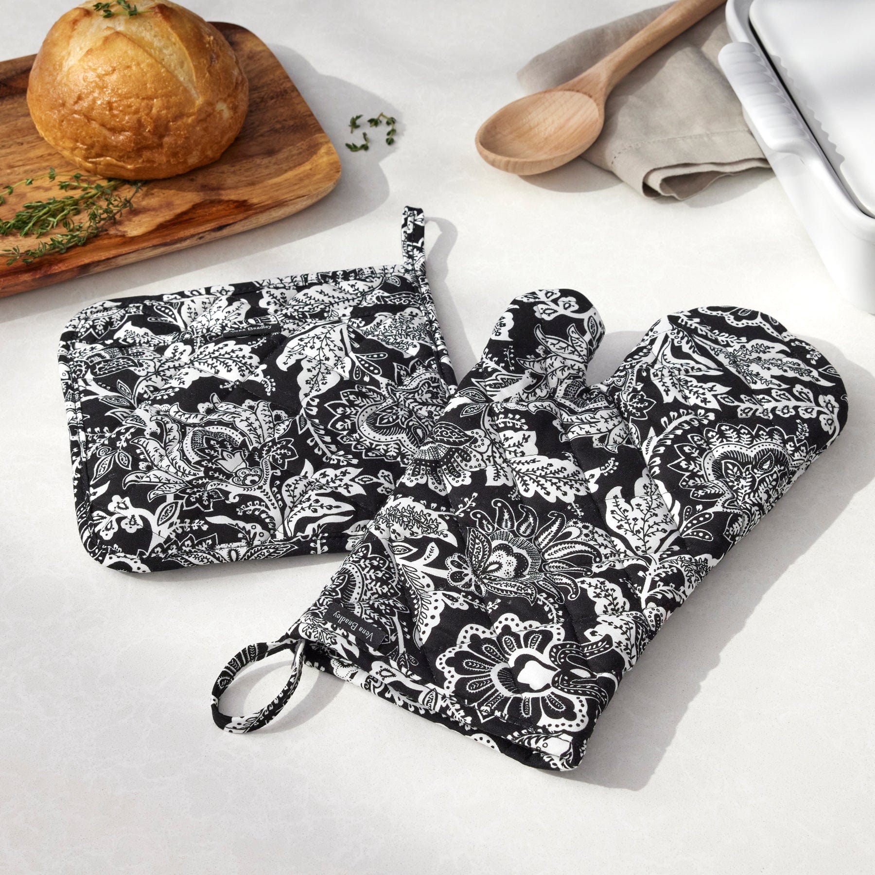 Pot Holder & Oven Mitt Set