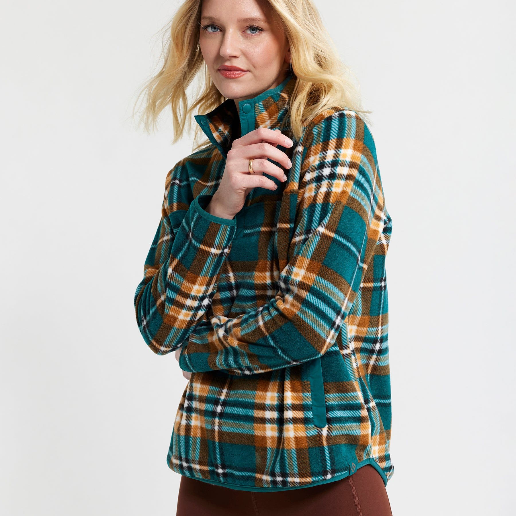 Sporty Fleece Pullover