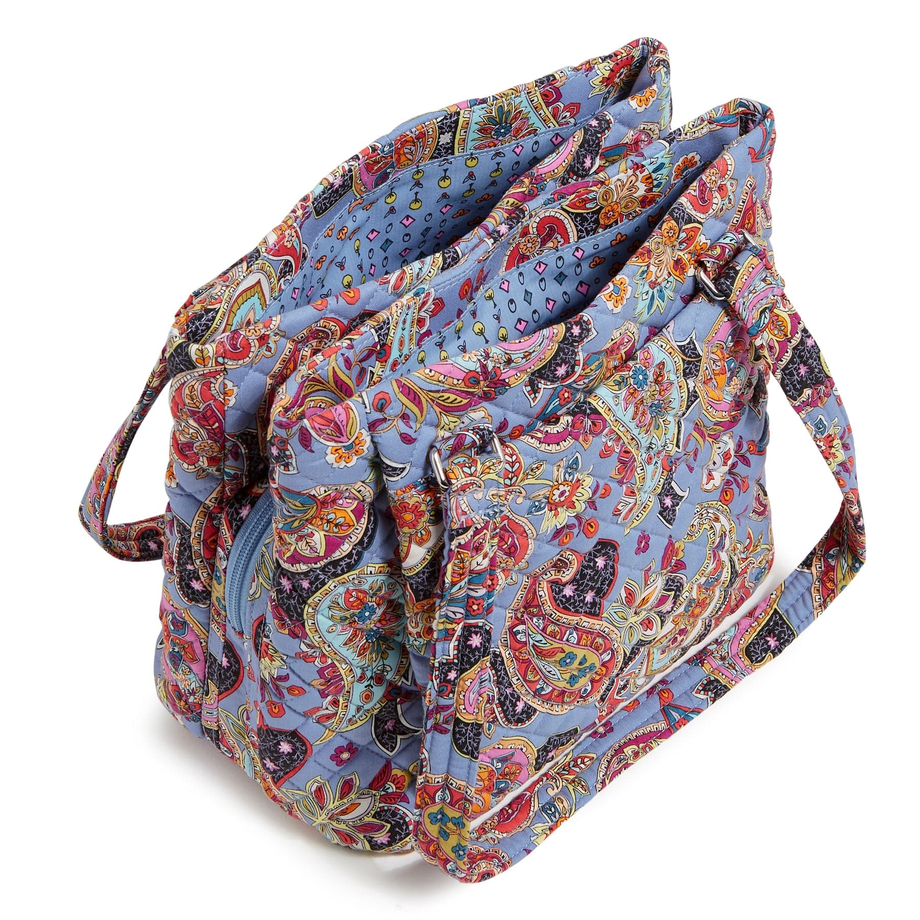 Multi-Compartment Shoulder Bag