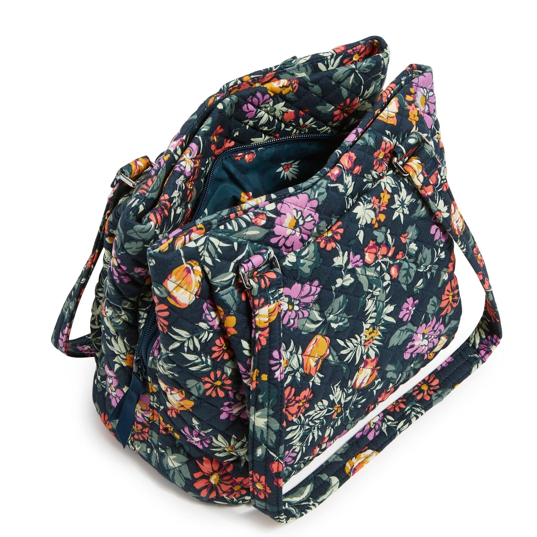 Multi-Compartment Shoulder Bag