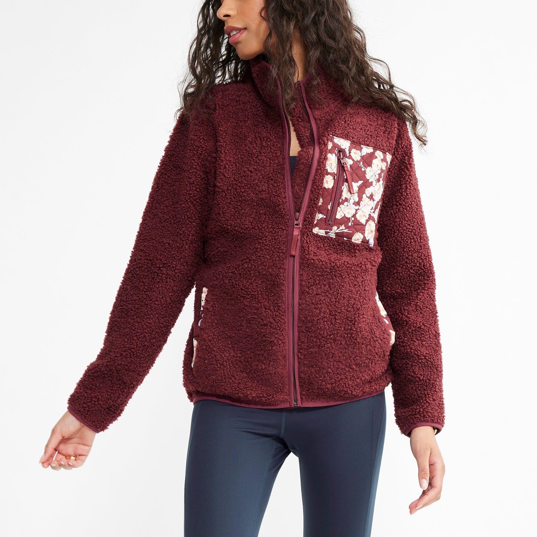 Teddy Fleece Zip-Up
