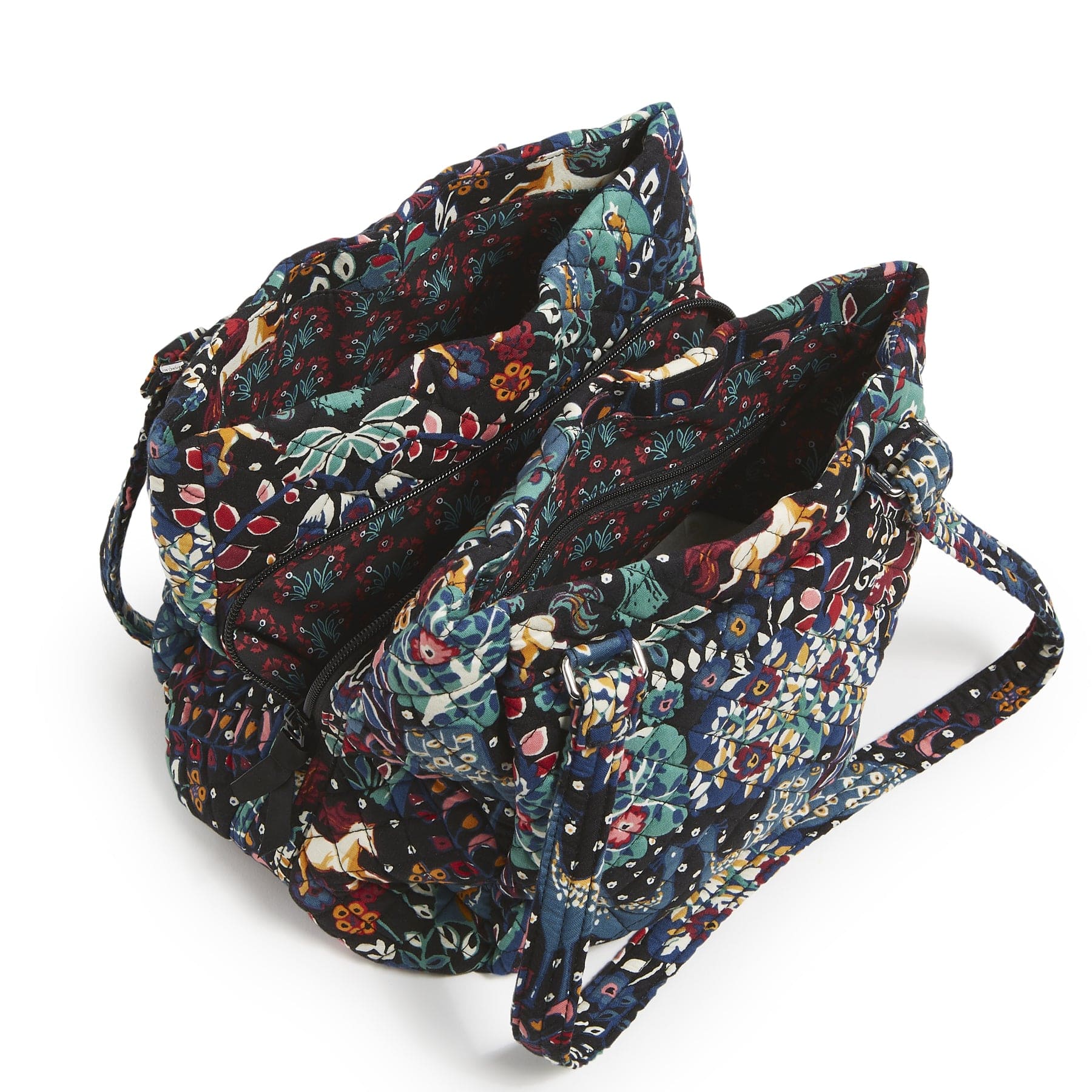 Multi-Compartment Shoulder Bag