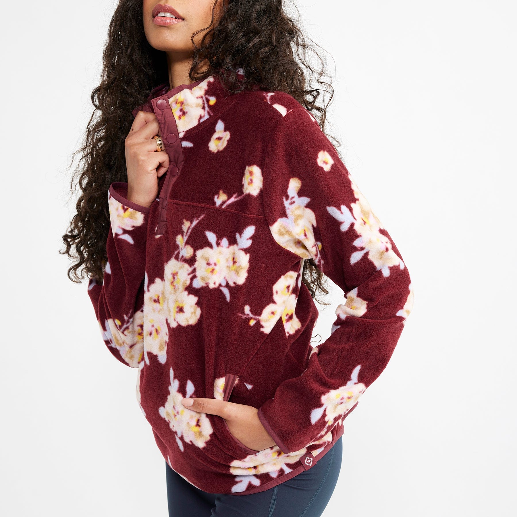 Sporty Fleece Pullover