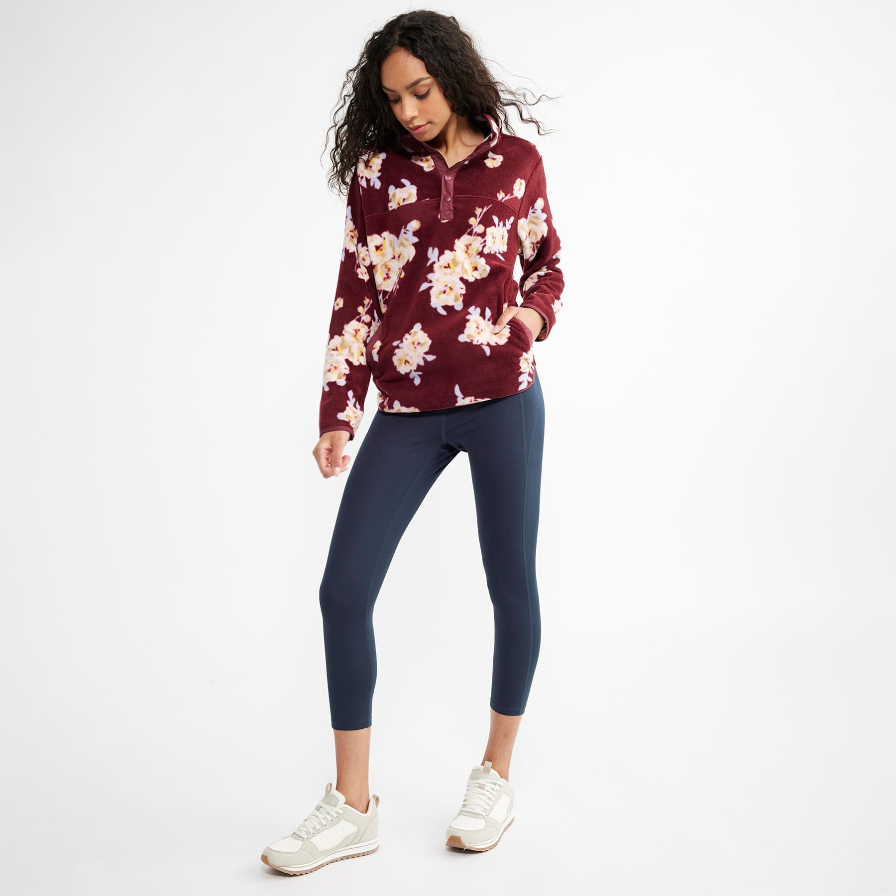 Sporty Fleece Pullover