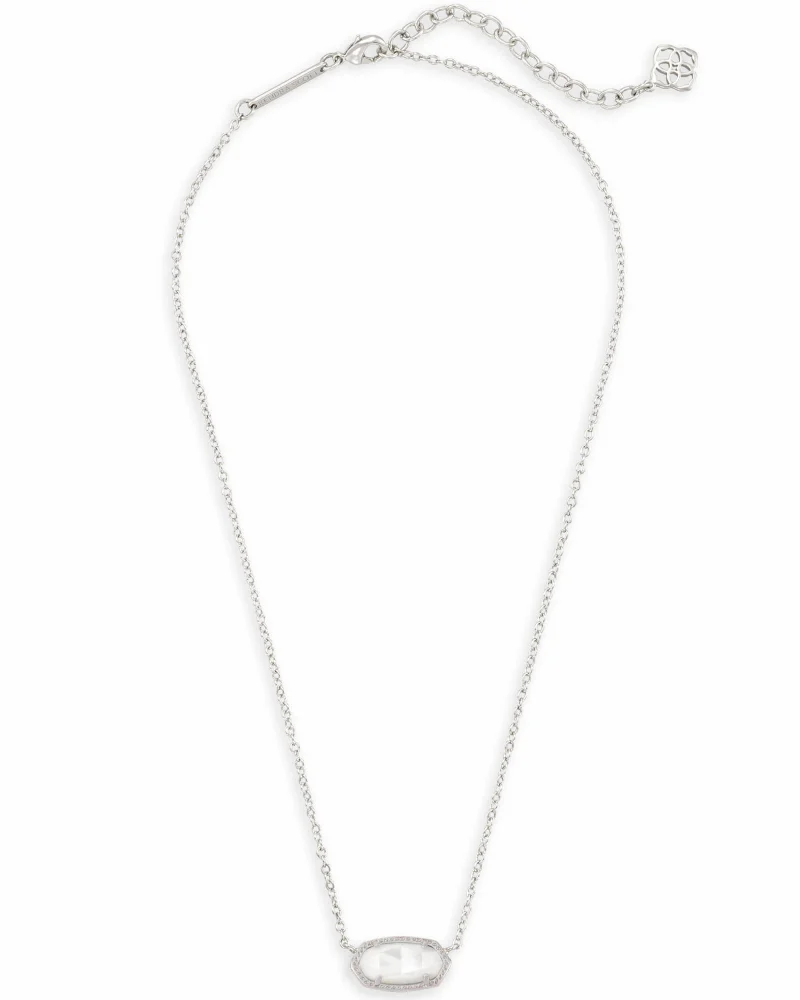 Elisa Silver Pendant Necklace