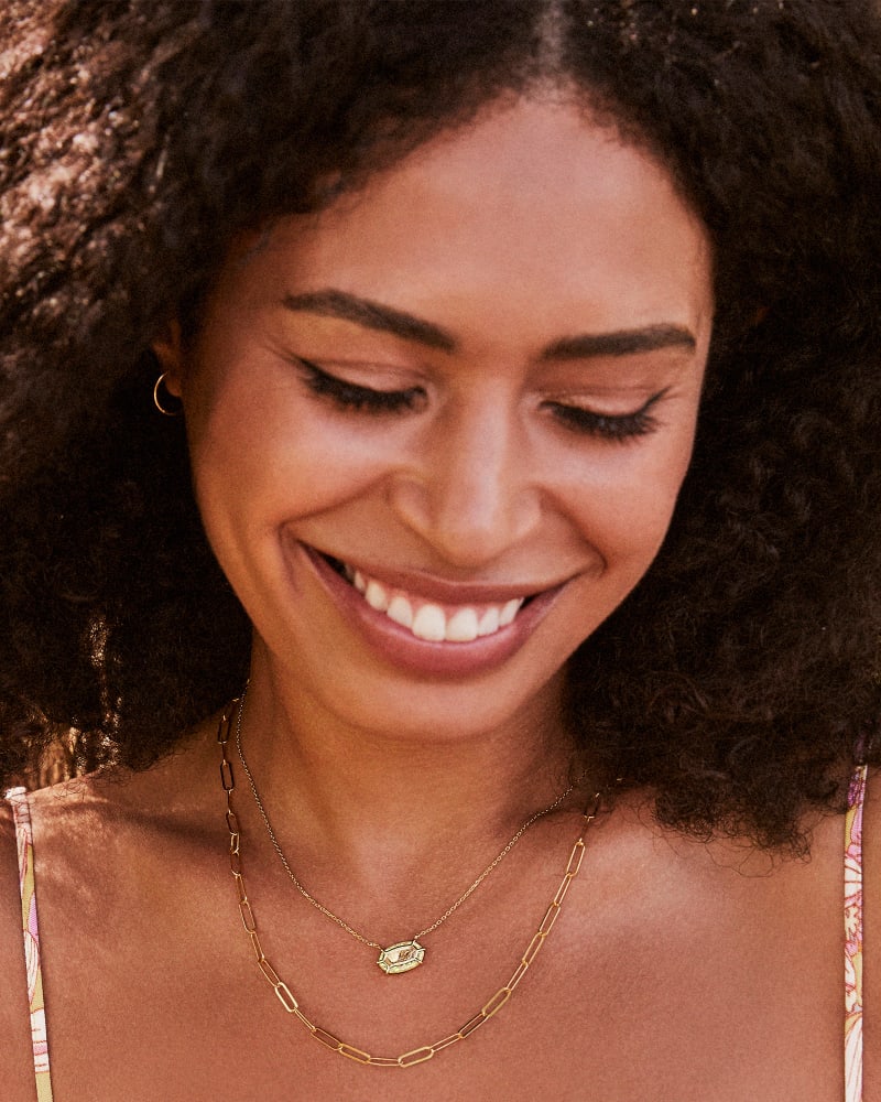 22 Inch Large Paperclip Chain Necklace in 18k Gold Vermeil