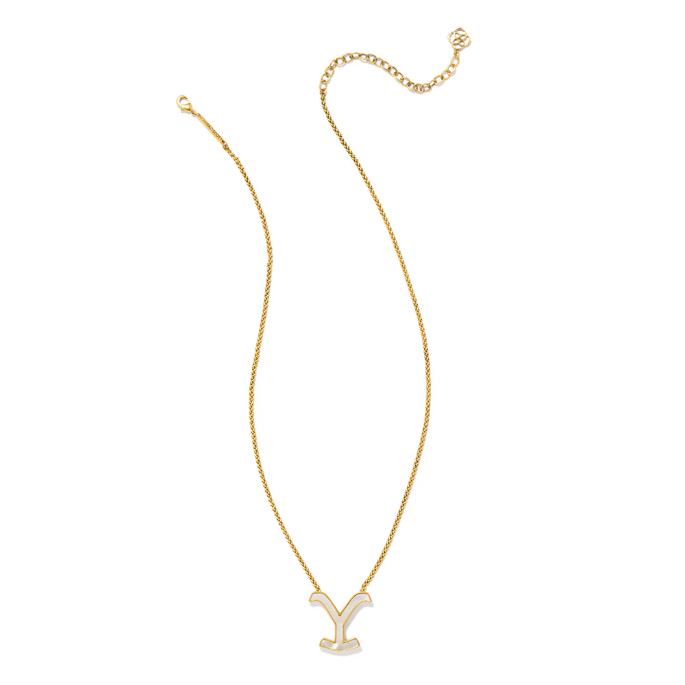 Yellow Rose by Kendra Scott x Yellowstone Dutton Pendant Necklace
