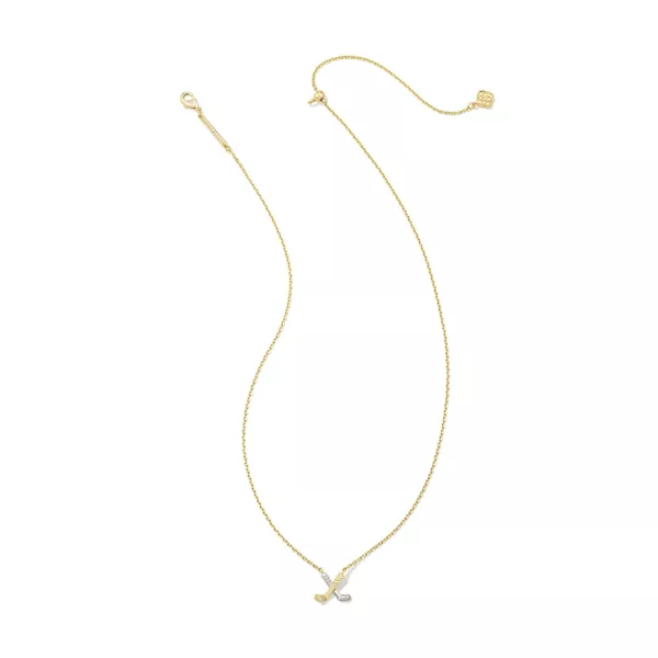 Kendra Scott Hockey Stick Pendant Necklace