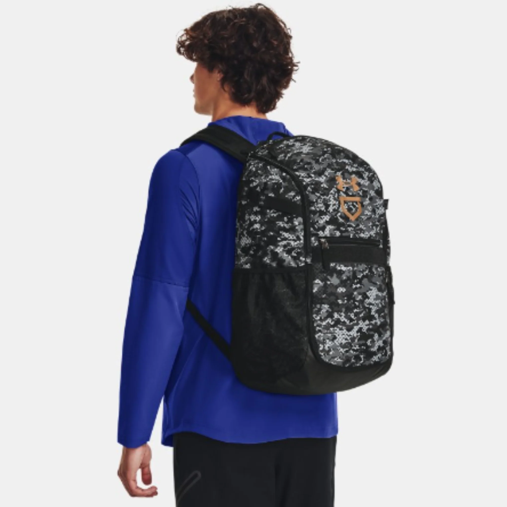 Utility Baseball Print Backpack