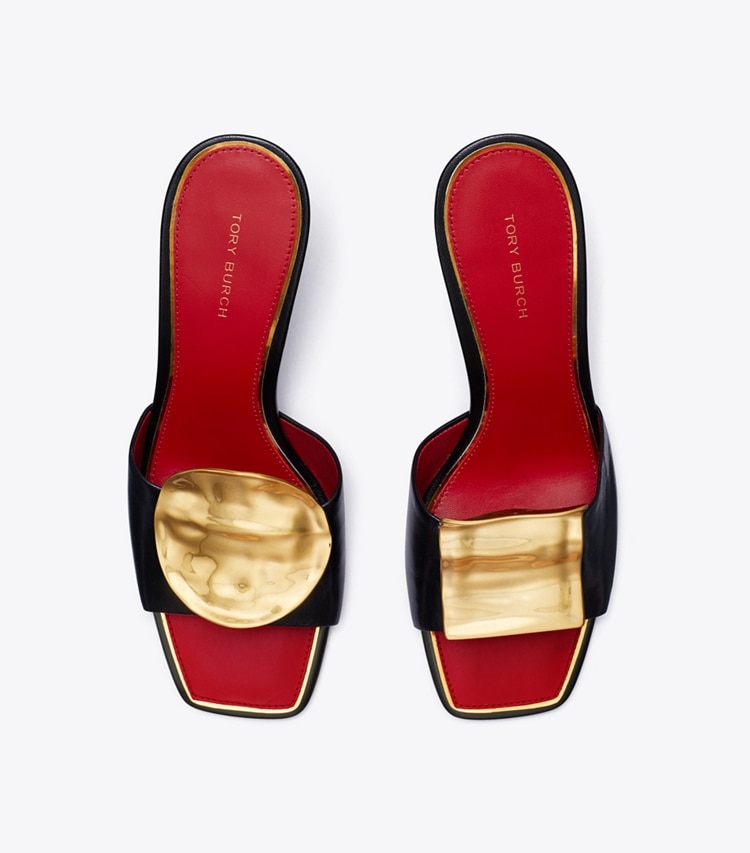 PATOS MISMATCHED HEELED MULE