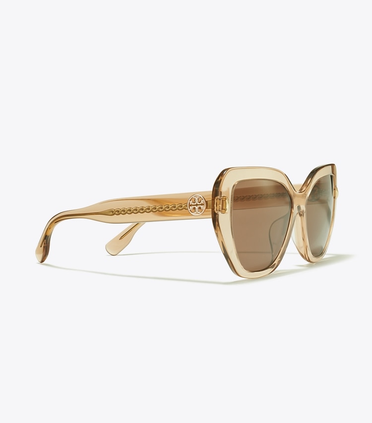 MILLER OVERSIZED CAT-EYE SUNGLASSES