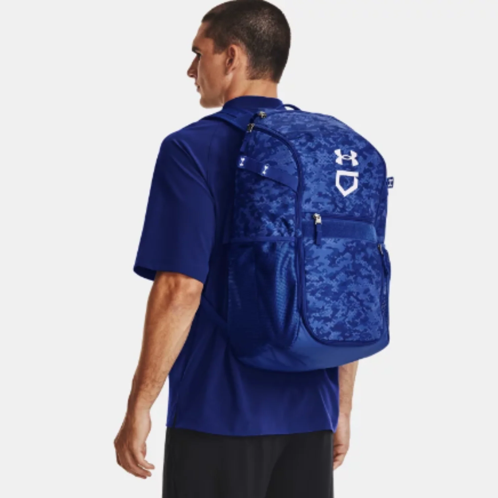 Utility Baseball Print Backpack