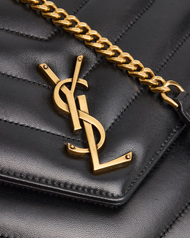 Chain Shoulder Bag in Quilted Leather