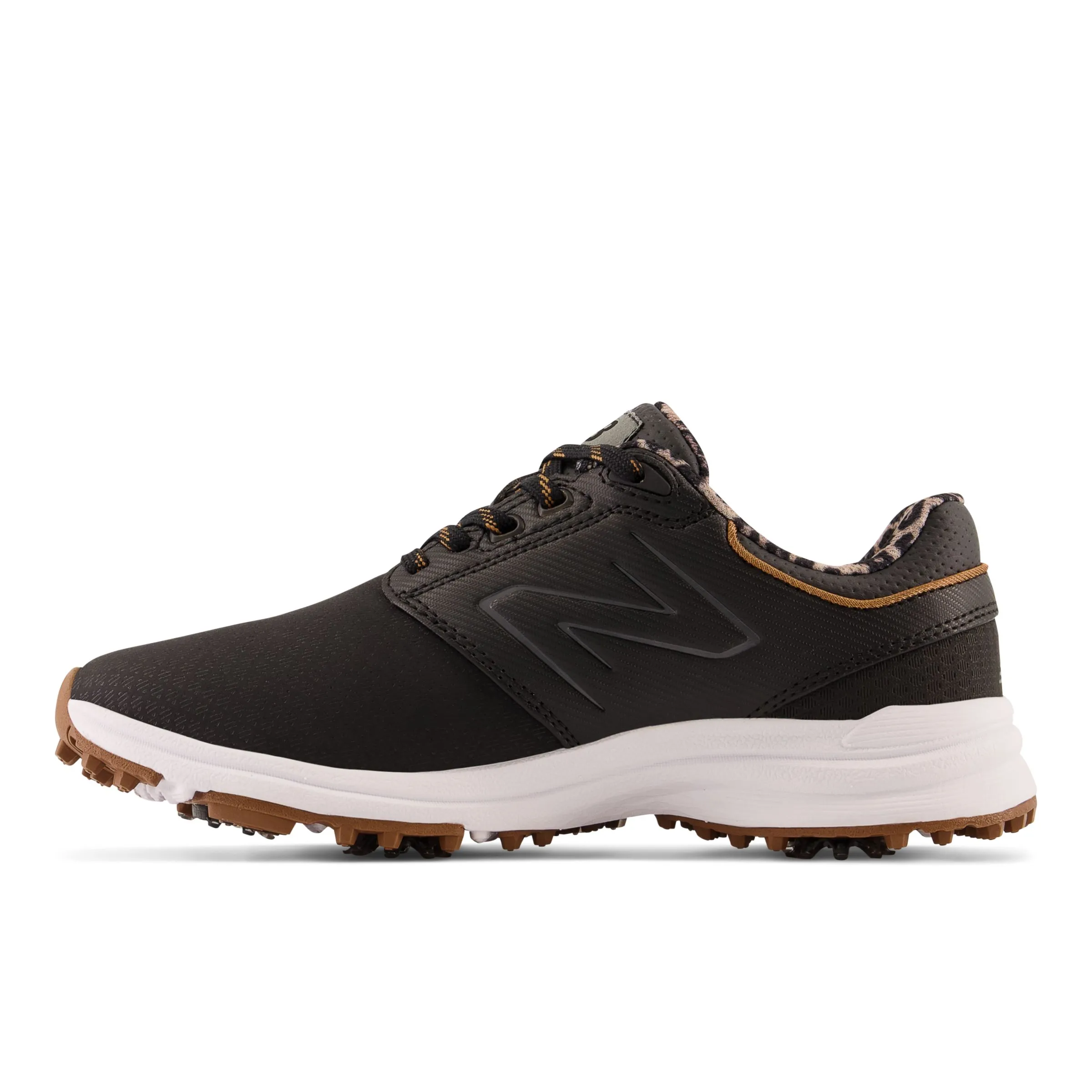 Brighton Golf Shoes - Black with Gum
