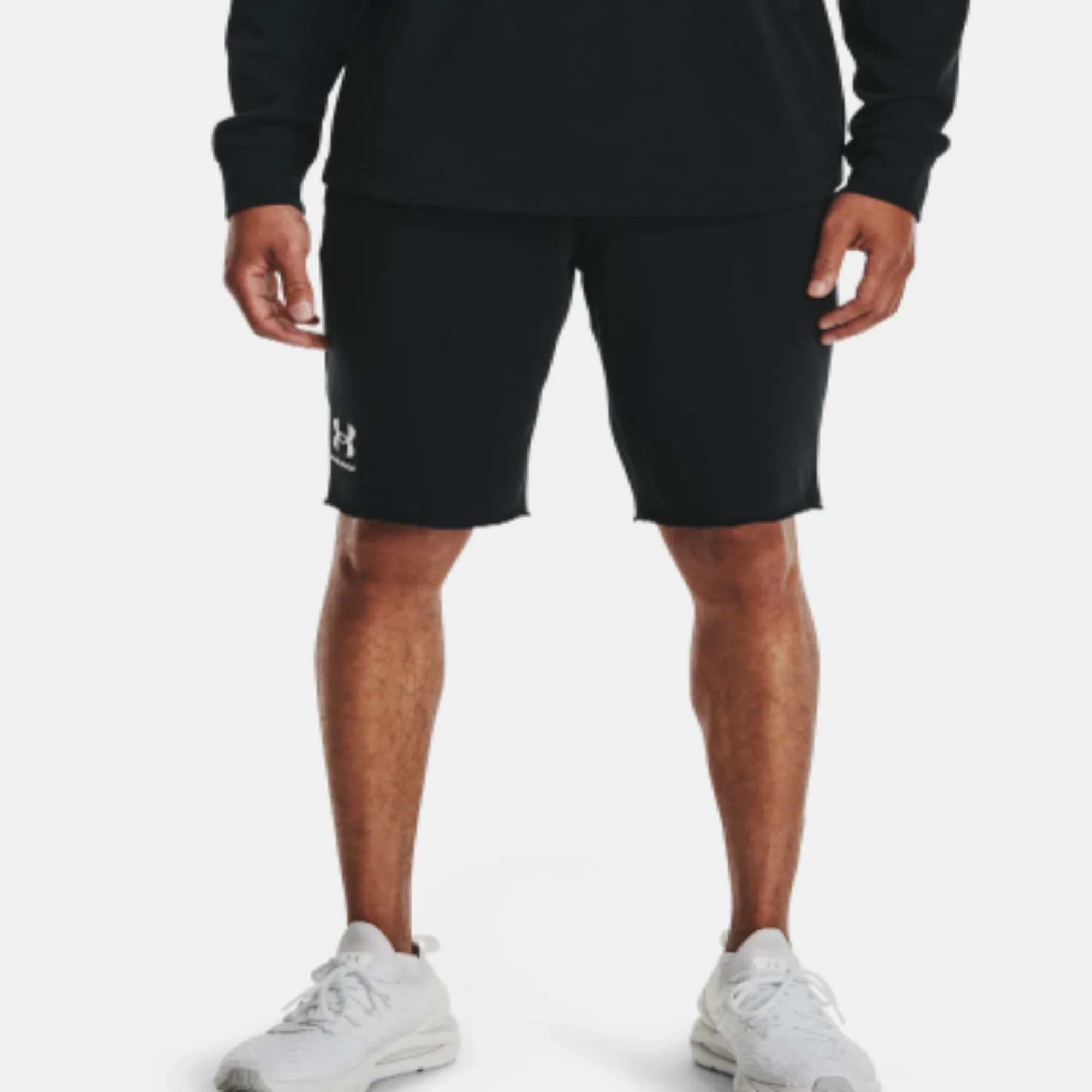 Men's   Rival Terry Shorts (Black /Onyx White)