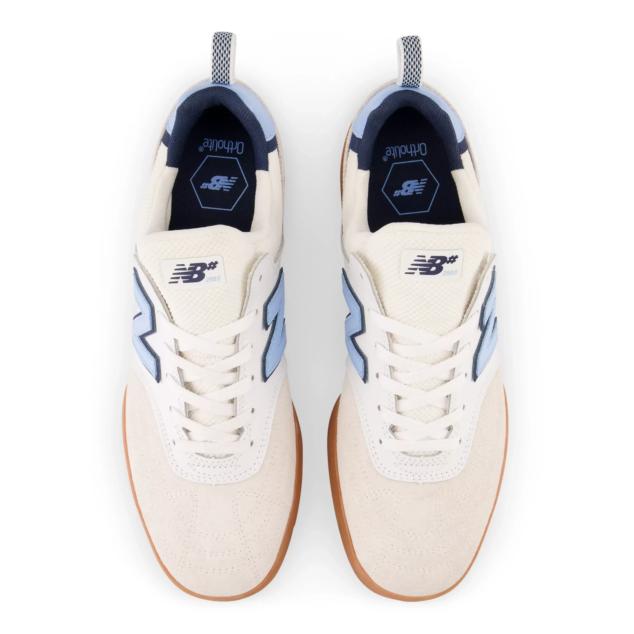 NB Numeric 288 Sport - White with Light Blue