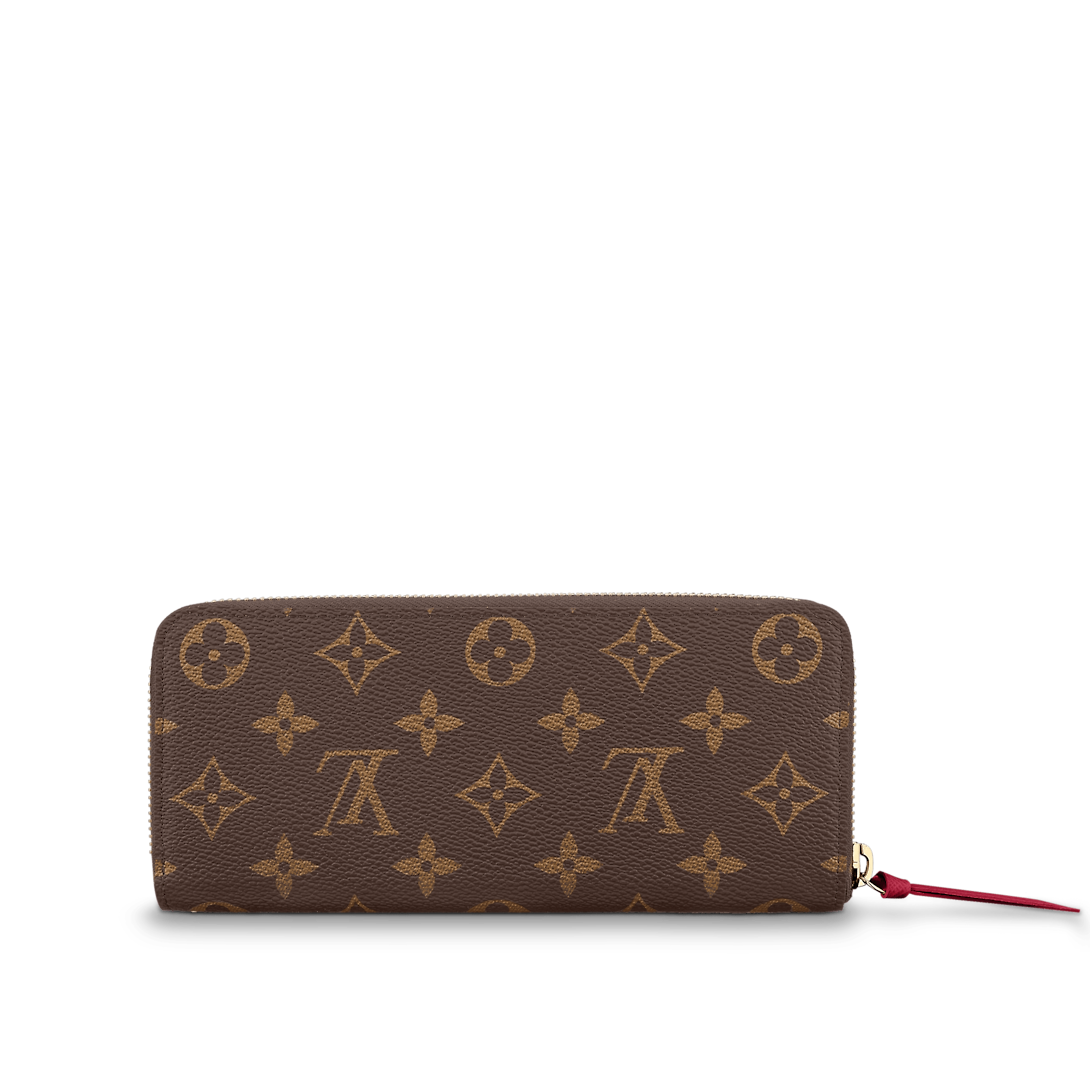 Monogram Canvas Clemence Wallet M60742 Fuchsia