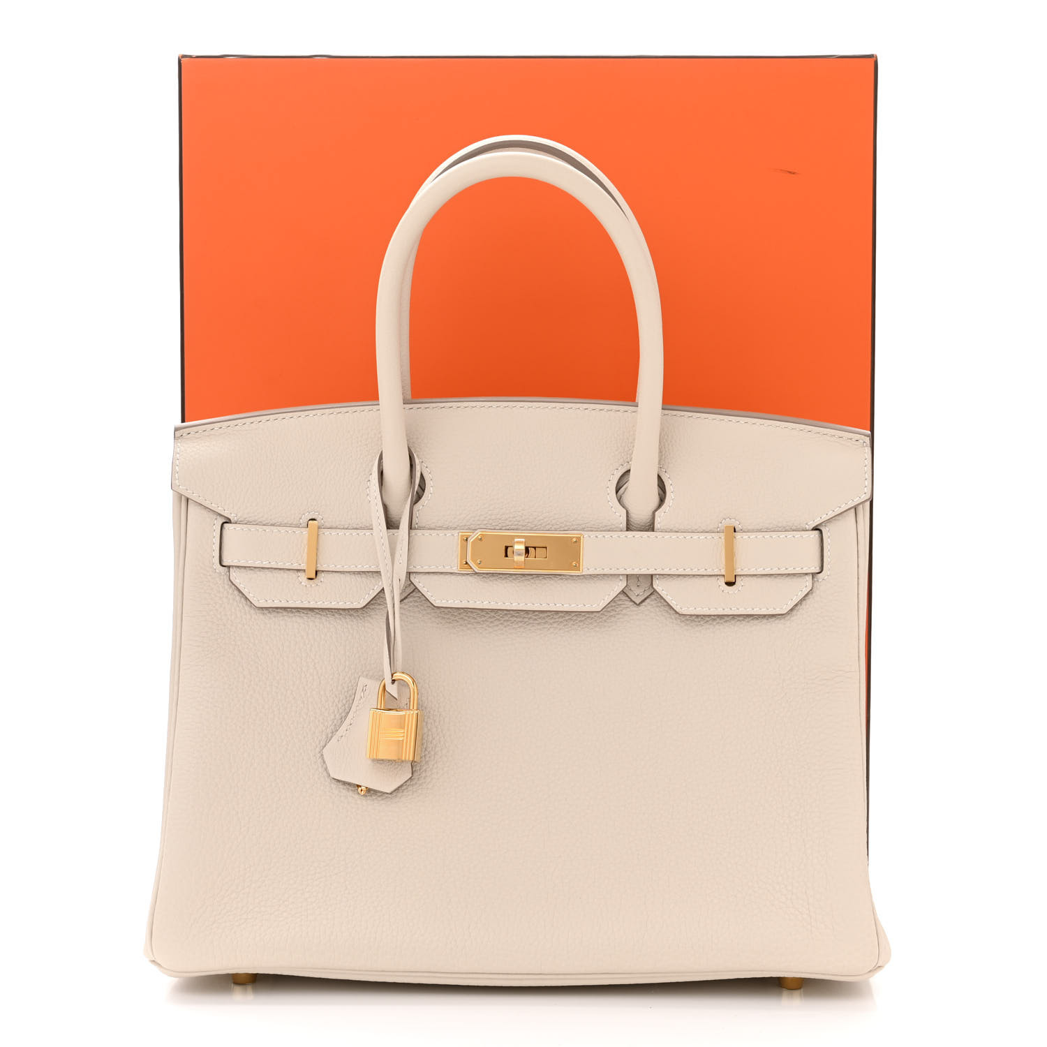 Togo Birkin 30 Craie锛�Golden Lock锛�