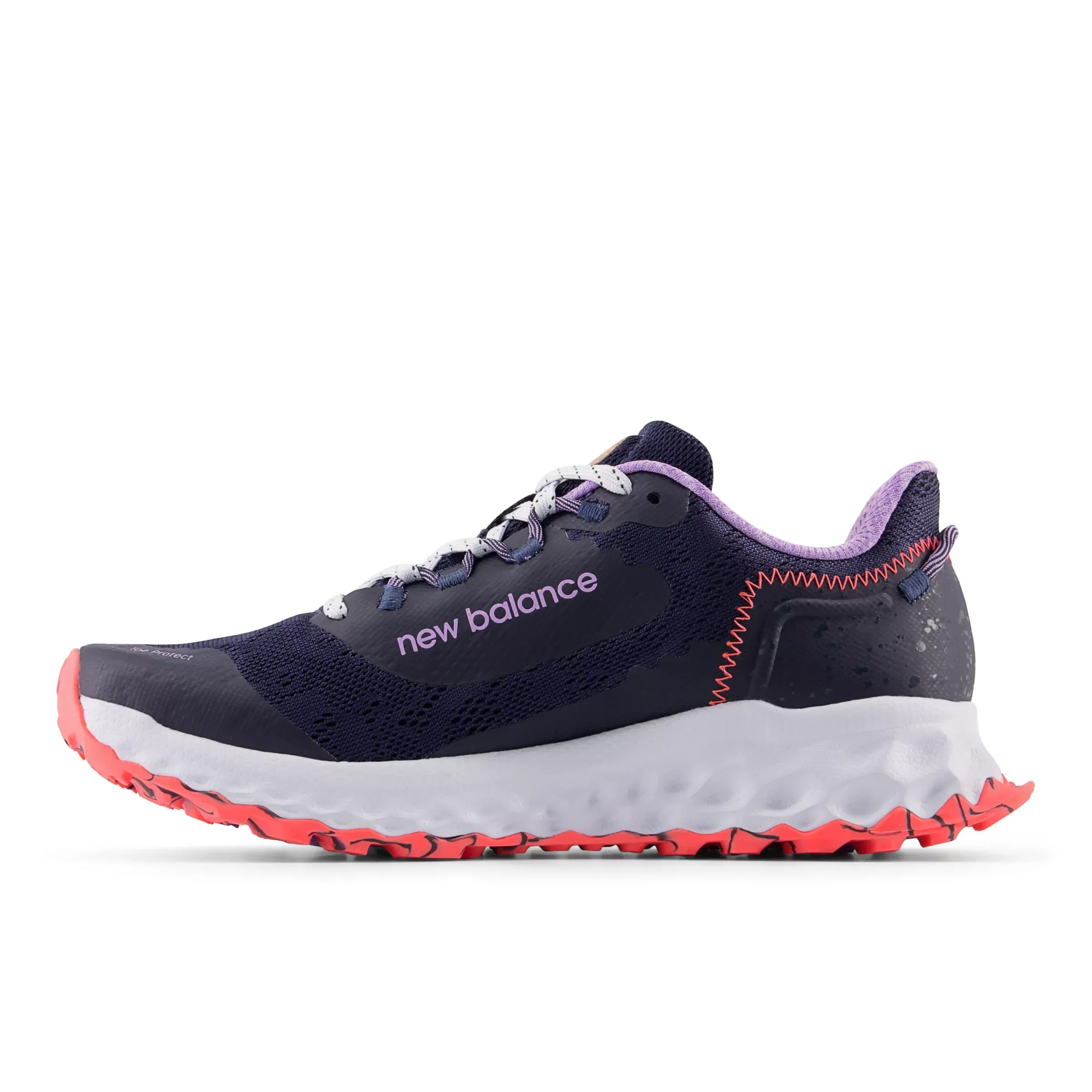 Fresh Foam Garoé - Natural Indigo with Electric Purple and Electric Red