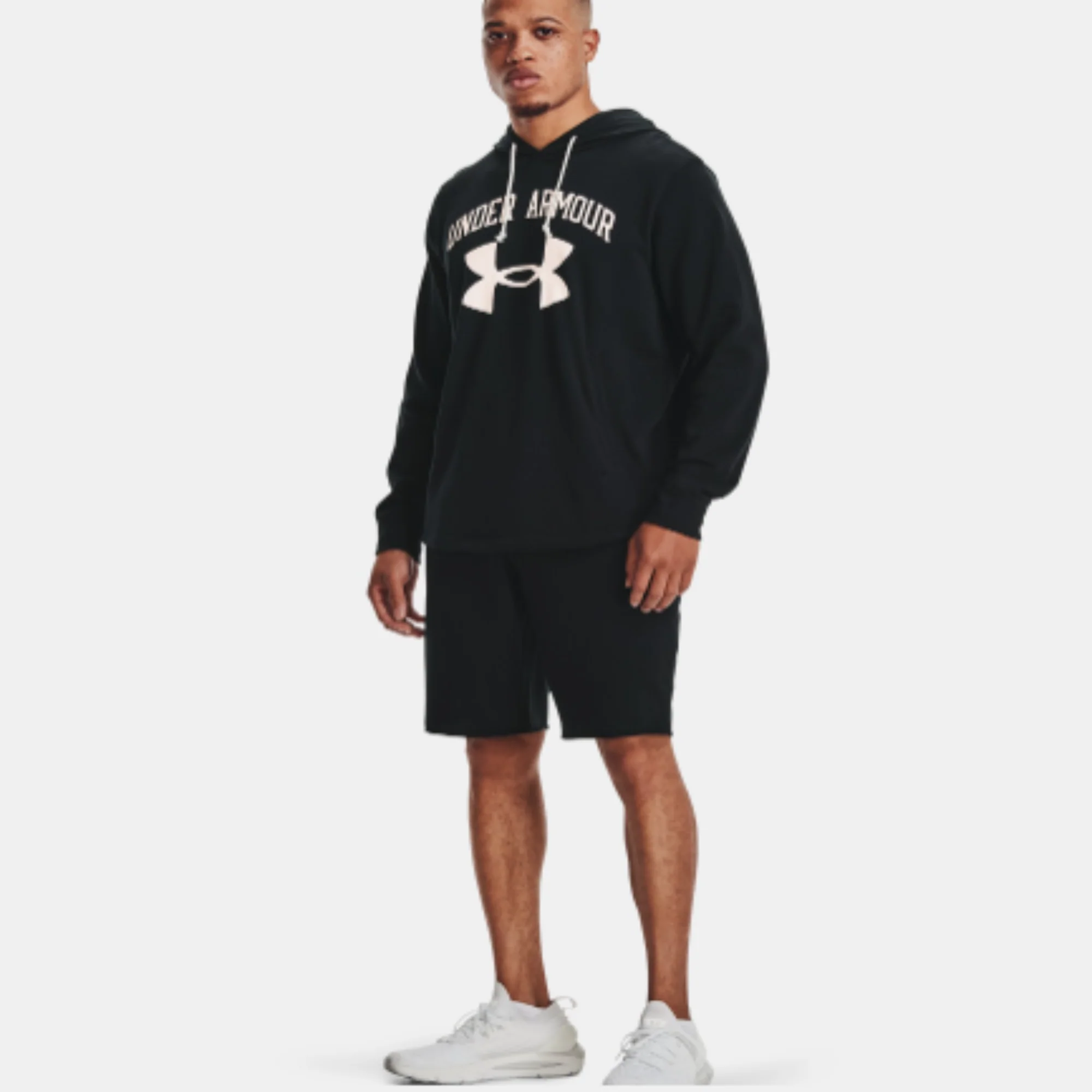 Men's   Rival Terry Shorts (Black /Onyx White)