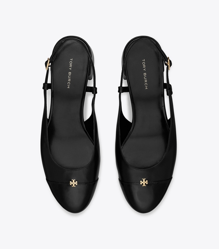 CAP-TOE SLINGBACK PUMP