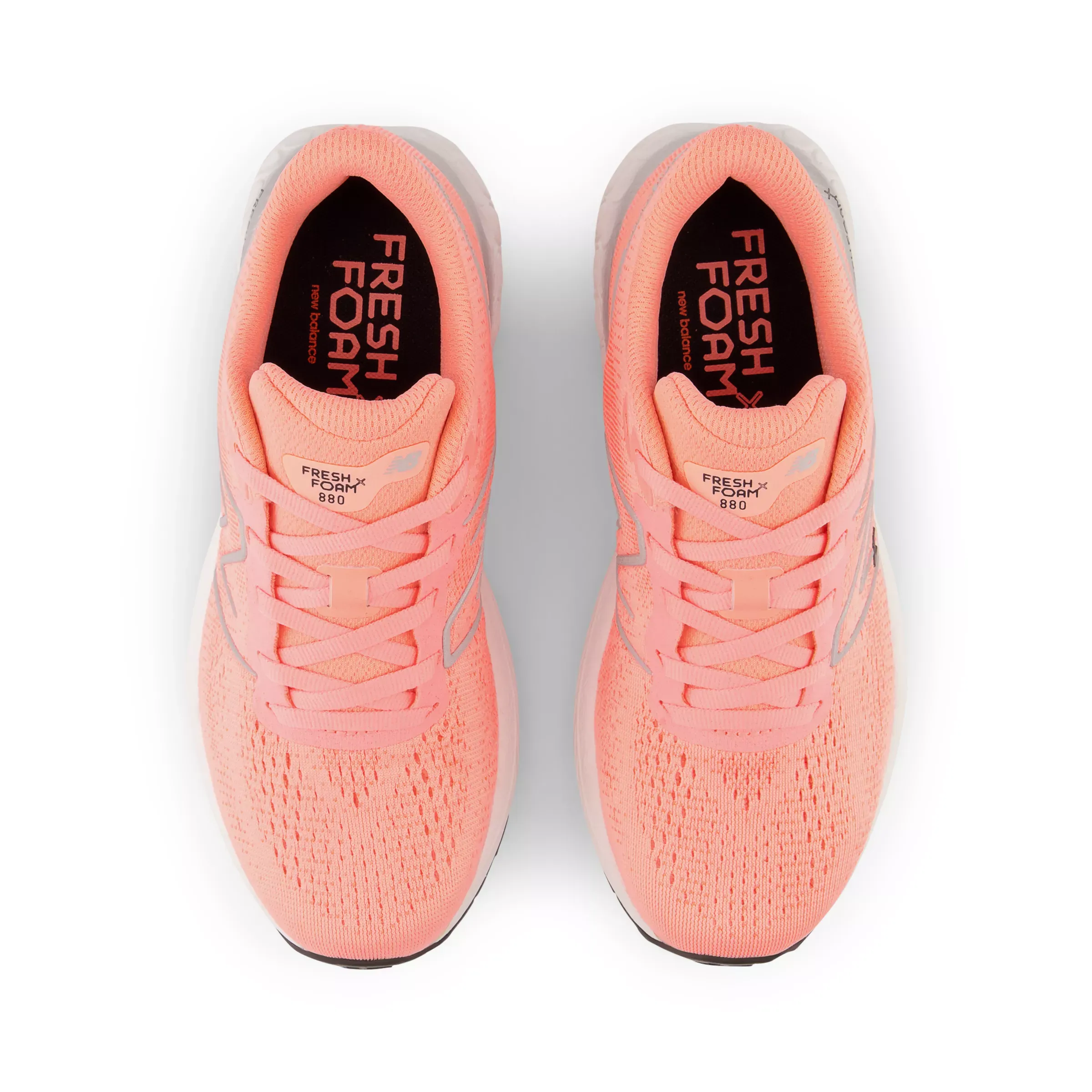 Fresh Foam X 880v12 - Grapefruit with Metallic Silver