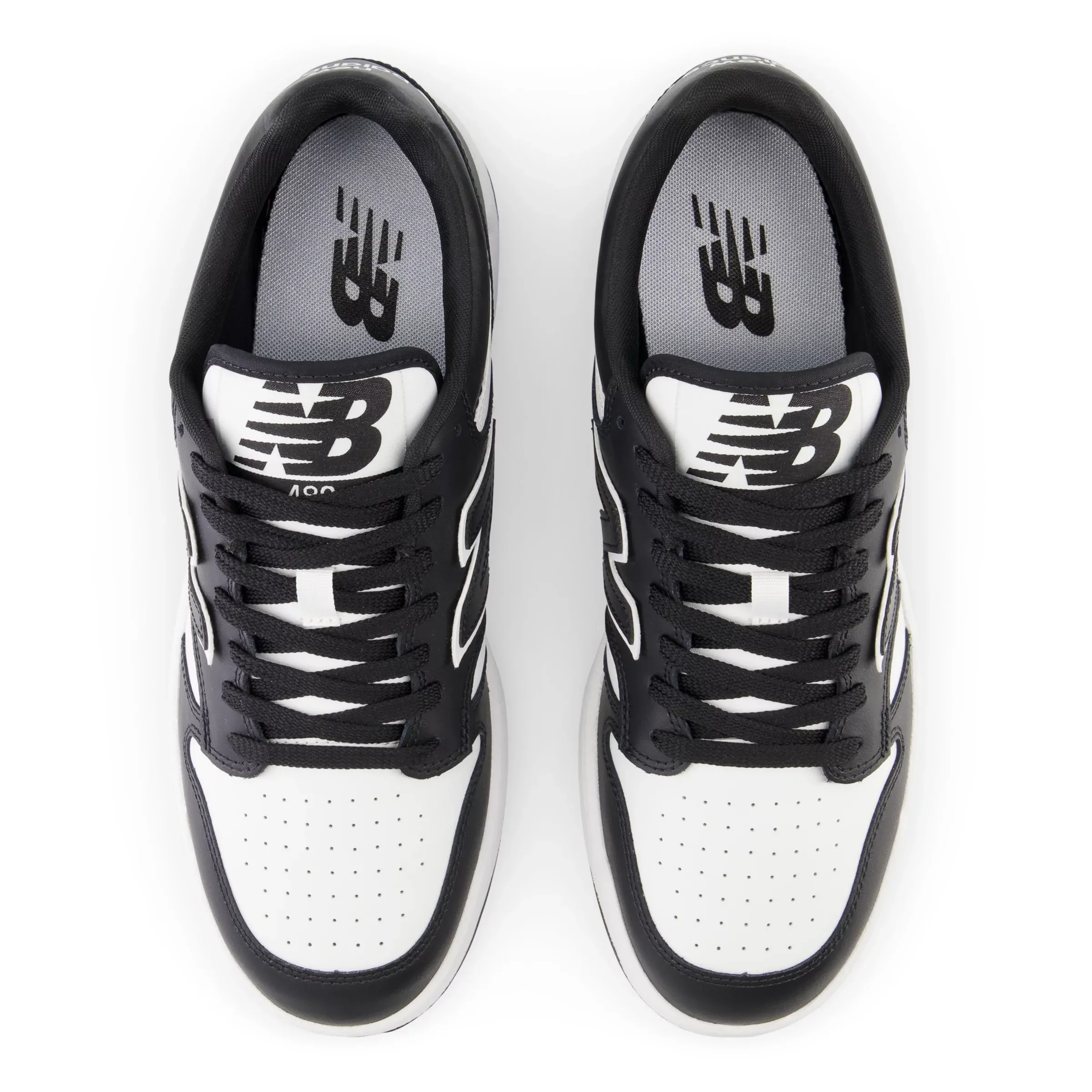 480 - White with Black