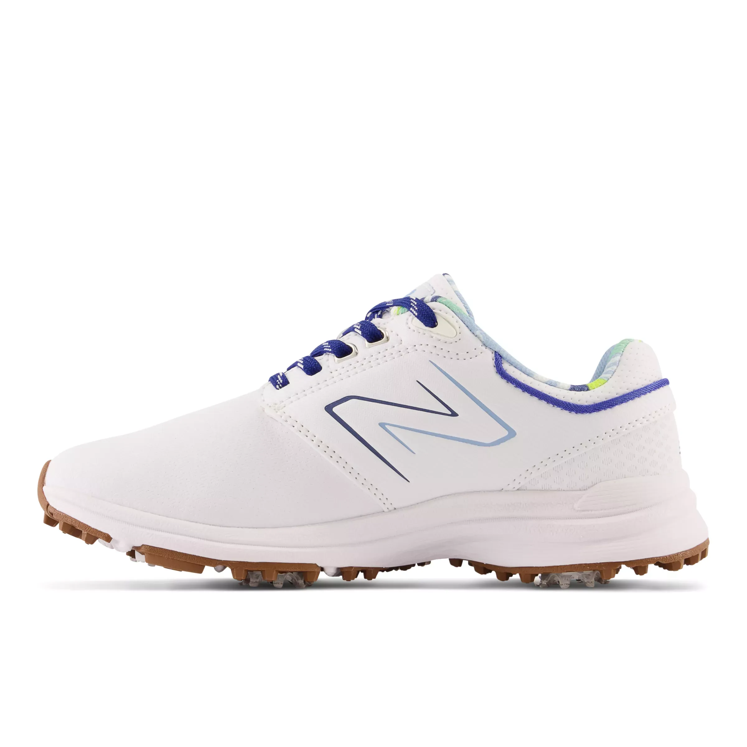 Brighton Golf Shoes - White with Blue