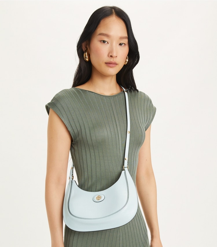 ROBINSON SPAZZOLATO CONVERTIBLE CRESCENT BAG