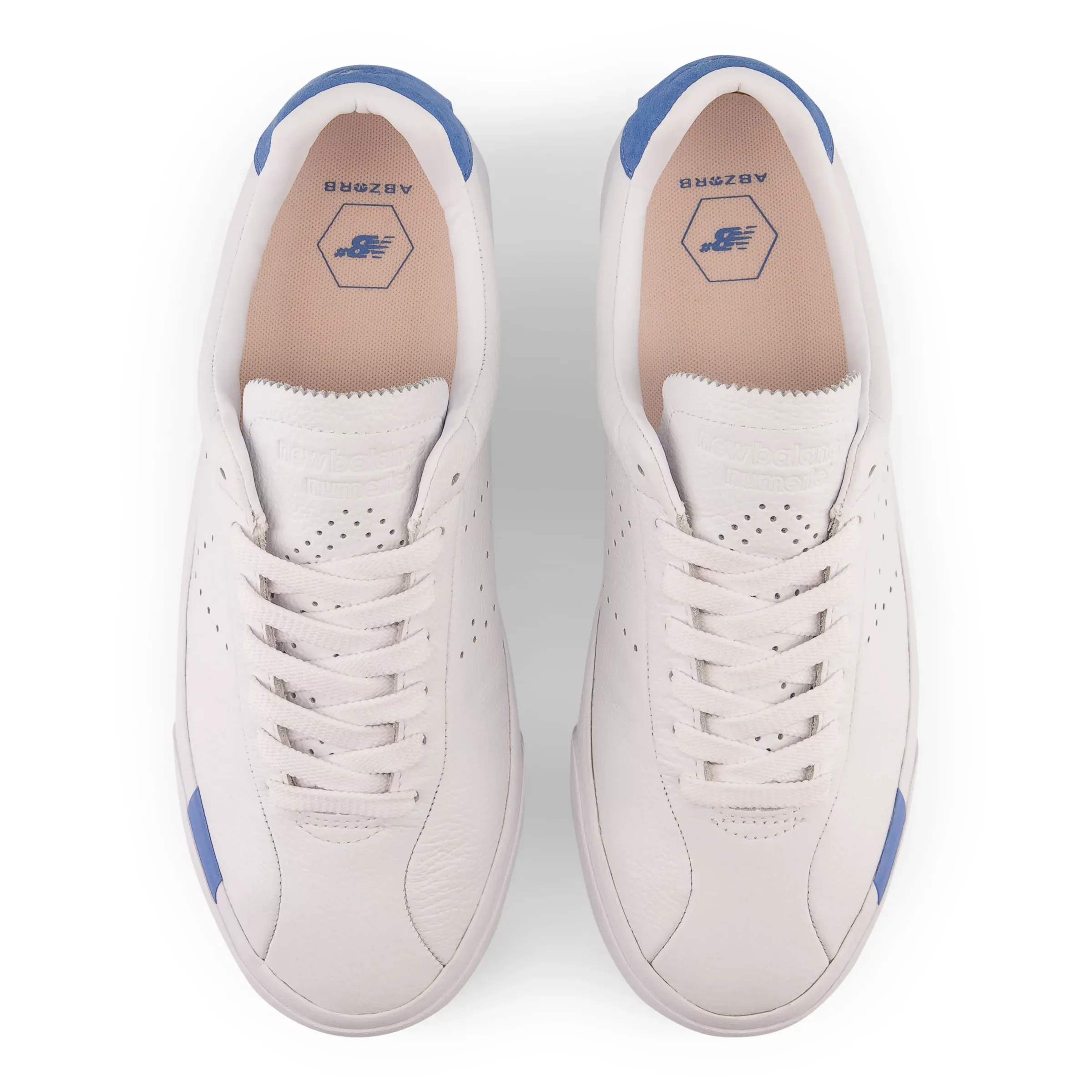 NB Numeric 22 - White with Blue