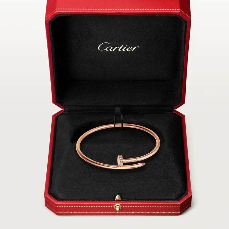 JUSTE UN CLOU BRACELET, SMALL MODEL, DIAMONDS