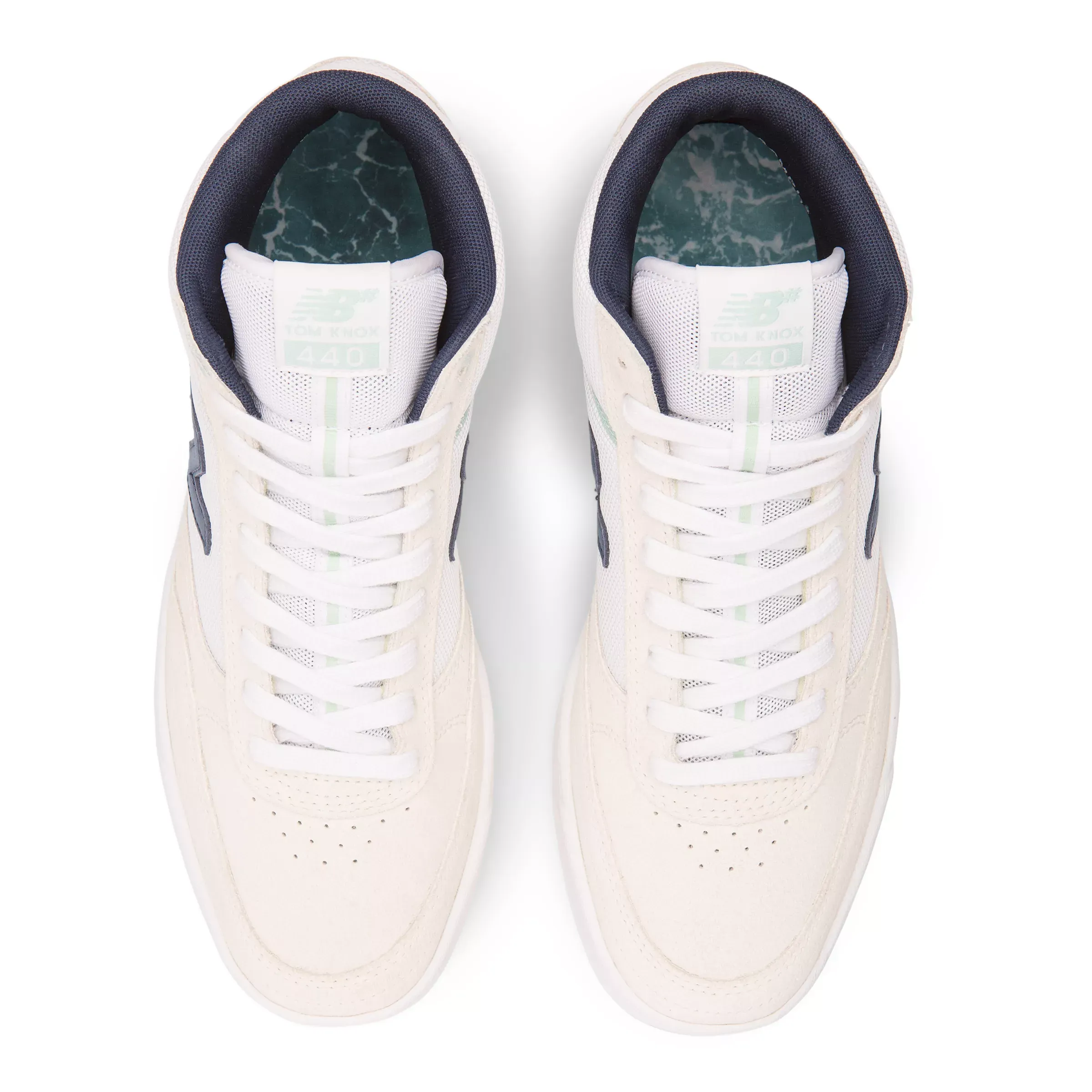 NB Numeric Tom Knox 440 High - White with Navy