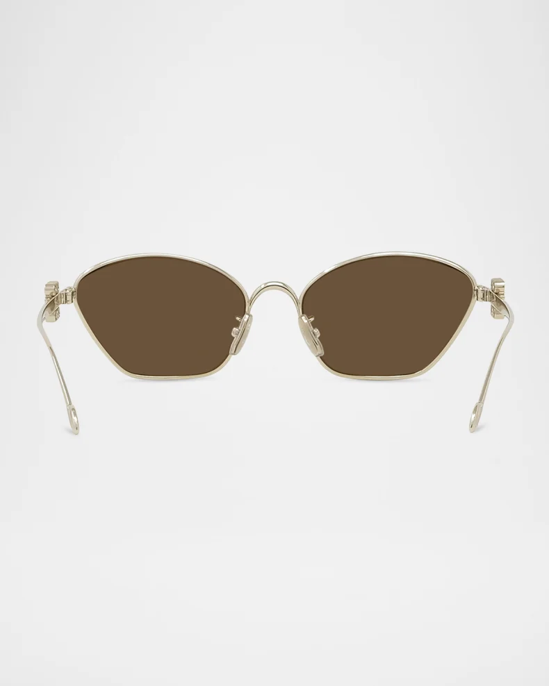 Miss Z Metal Cat-Eye Sunglasses