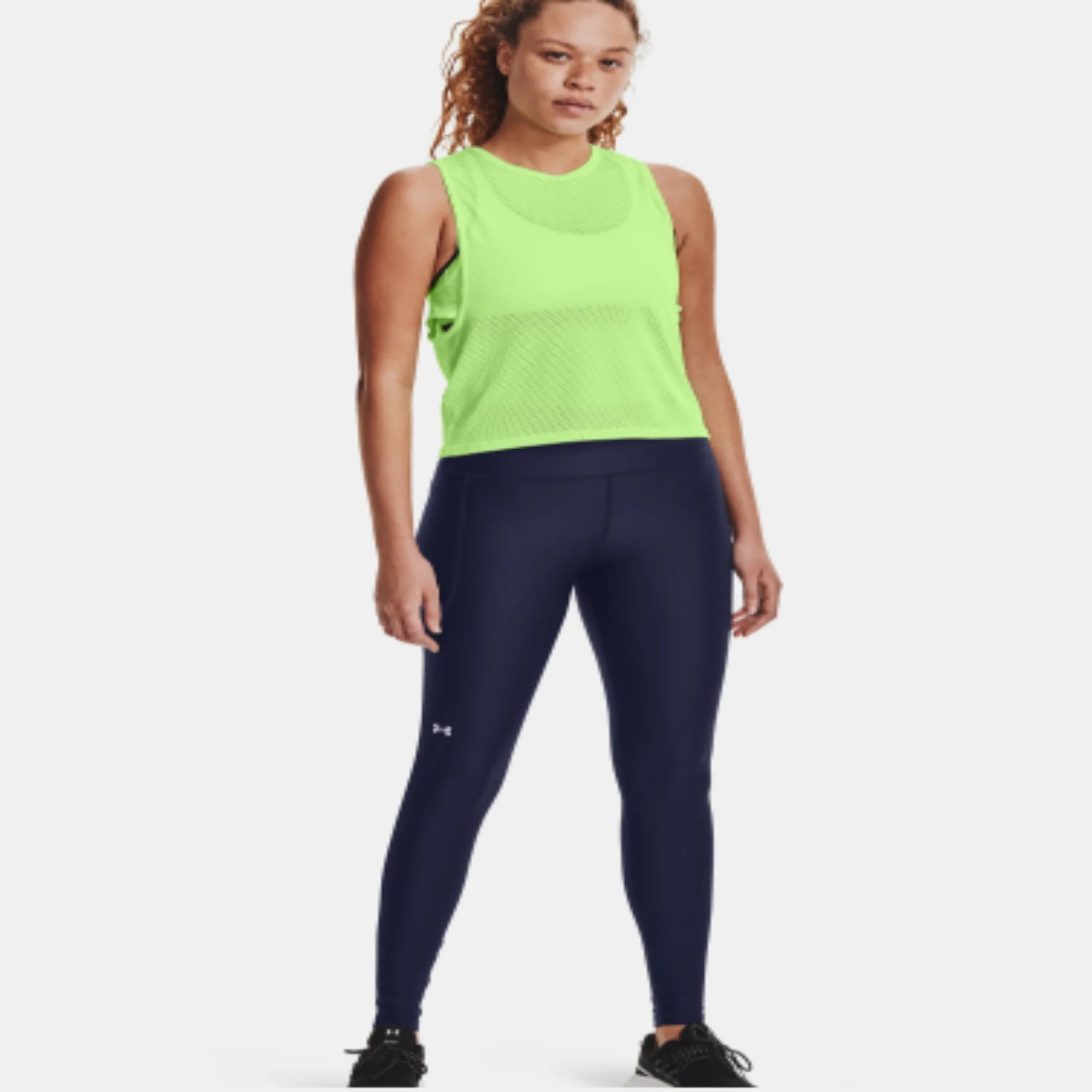 Women's   HeatGear® No-Slip Waistband Full-Length Leggings